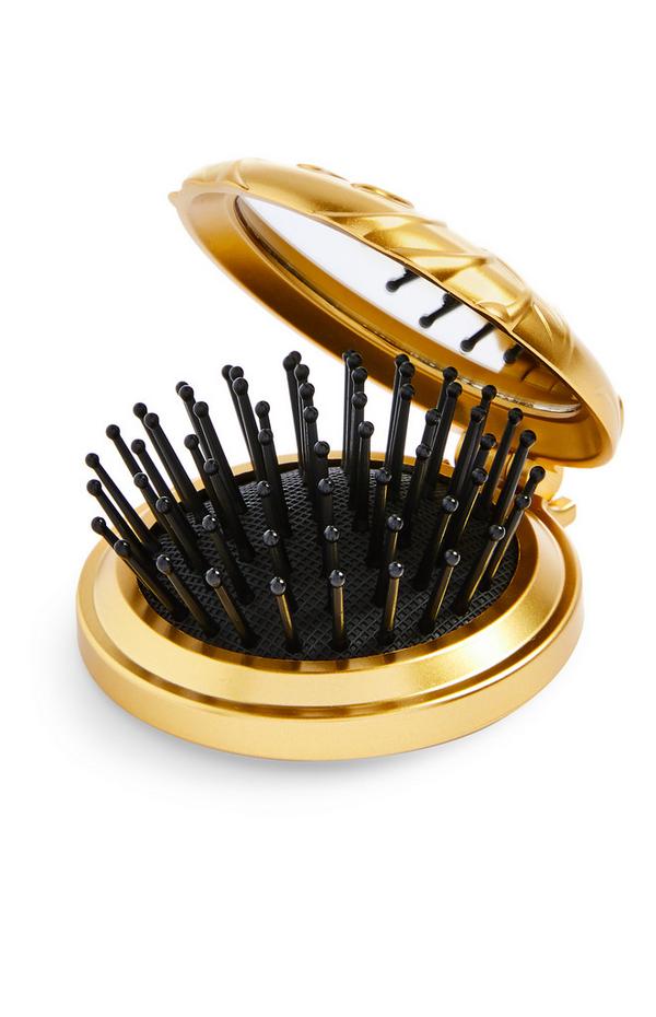 Harry Potter Golden Snitch Folding Mirror Hairbrush