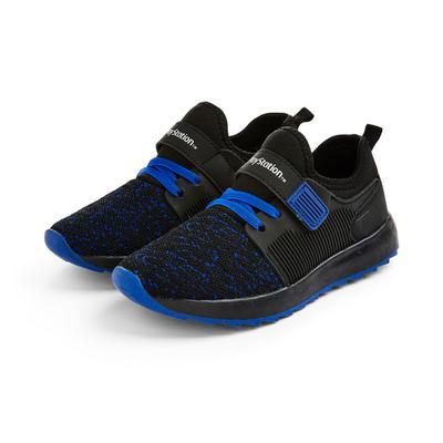 Younger Boy Black Playstation Trainers