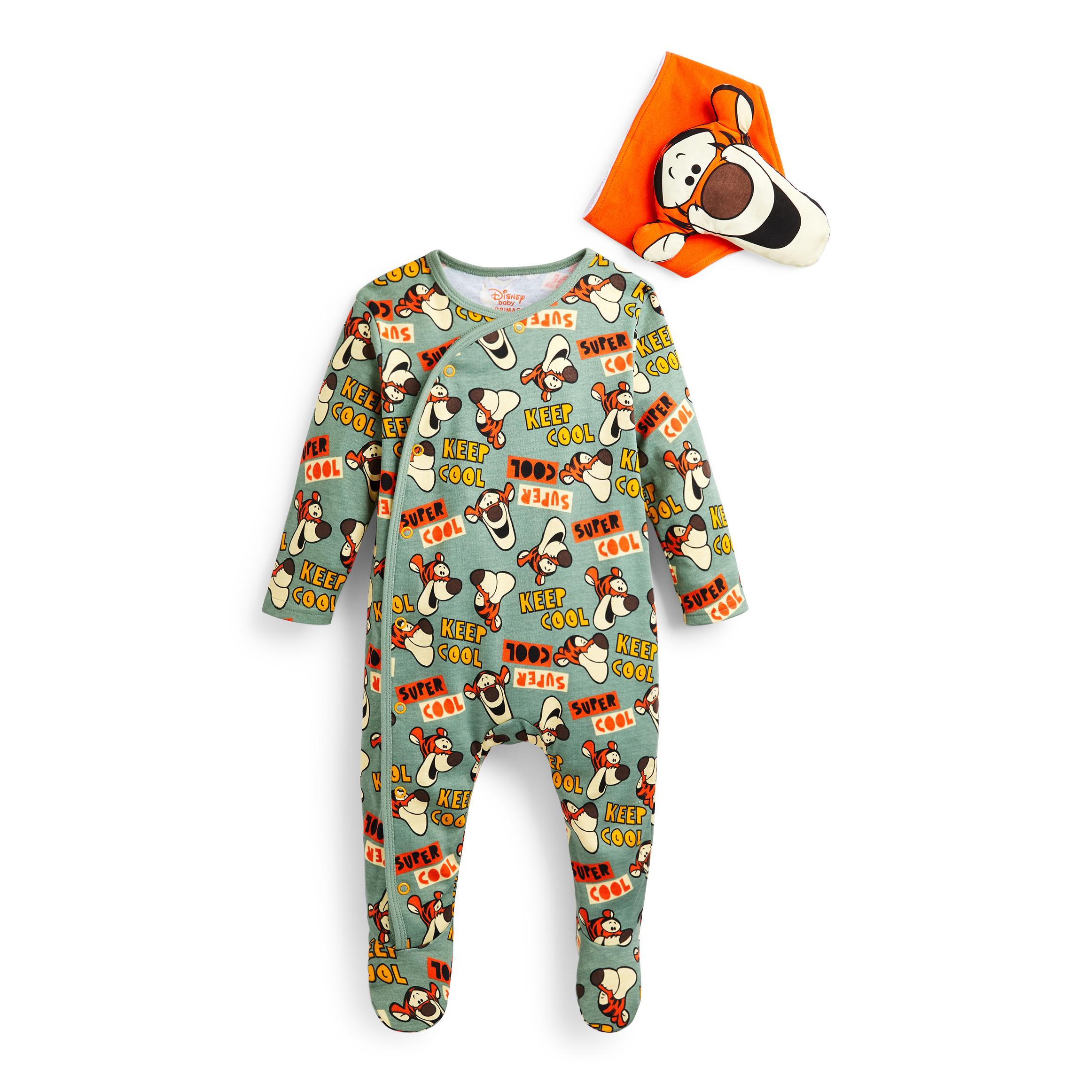 Ensemble 2 Pieces Avec Grenouillere Verte Tigrou Les Essentiels Pour Bebe Vetements Bebe Et Nouveau Ne Mode Enfant Tous Les Produits Primark Primark Belgique Francaise