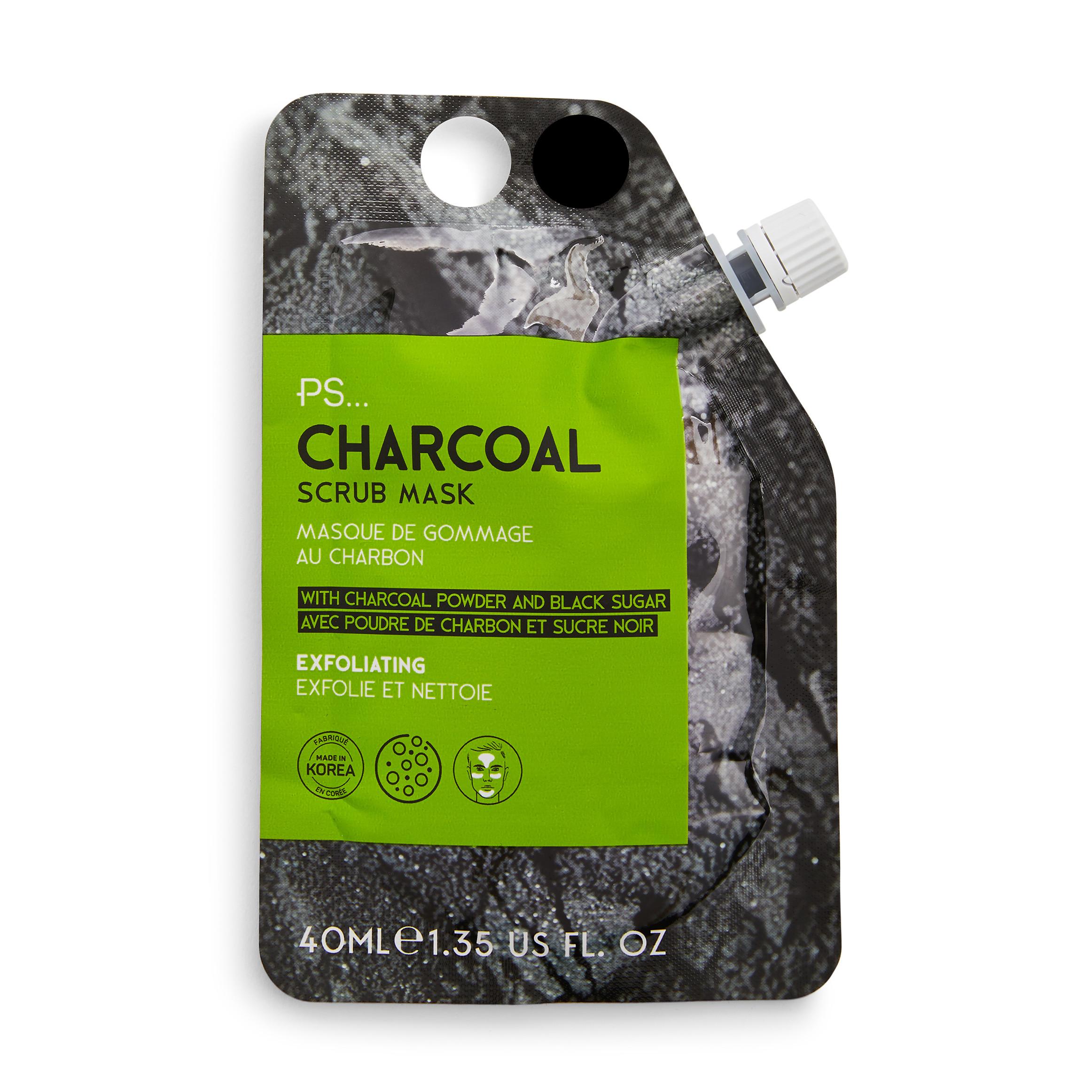 Ps Charcoal Scrub Face Mask Pouch | Men's Grooming | Men's Accessories 