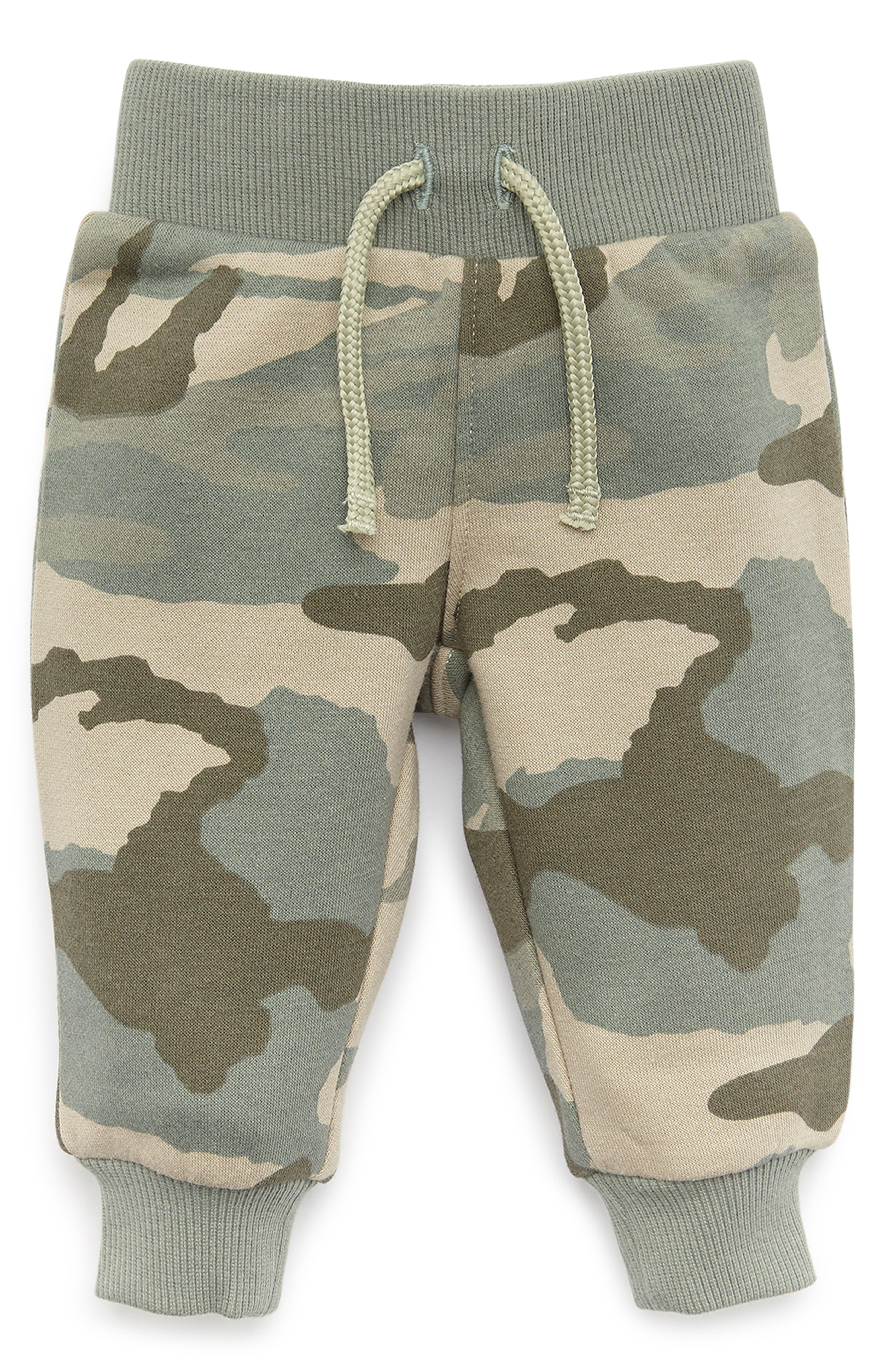 baby khaki joggers