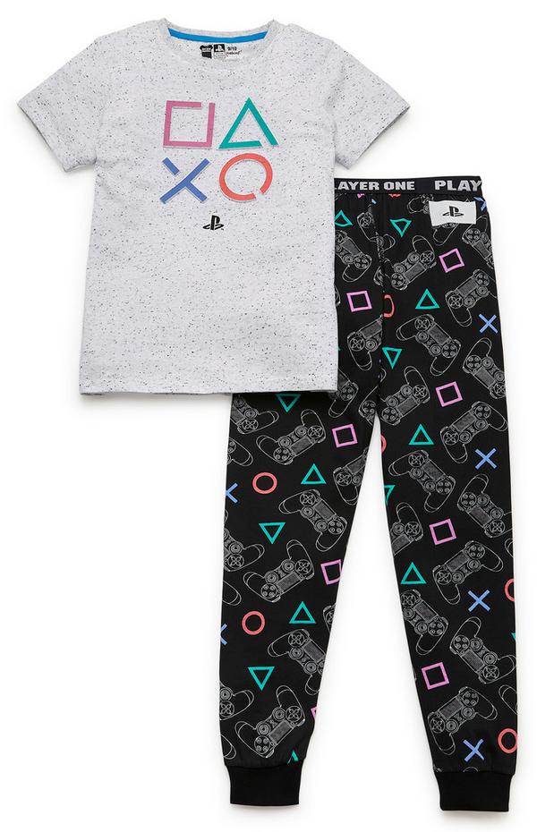 2-teiliges „PlayStation“ Pyjamaset (Teeny Boys)