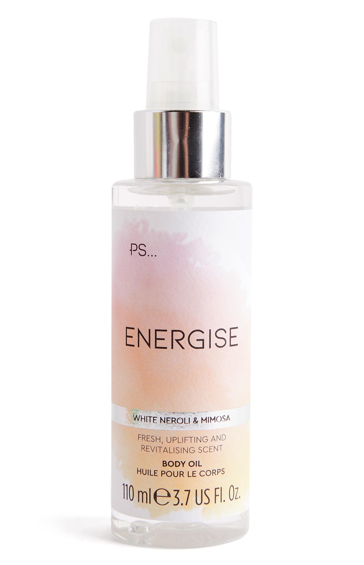 PS Energise Sweet Neroli And Mimosa Body Oil Toiletries Soaps