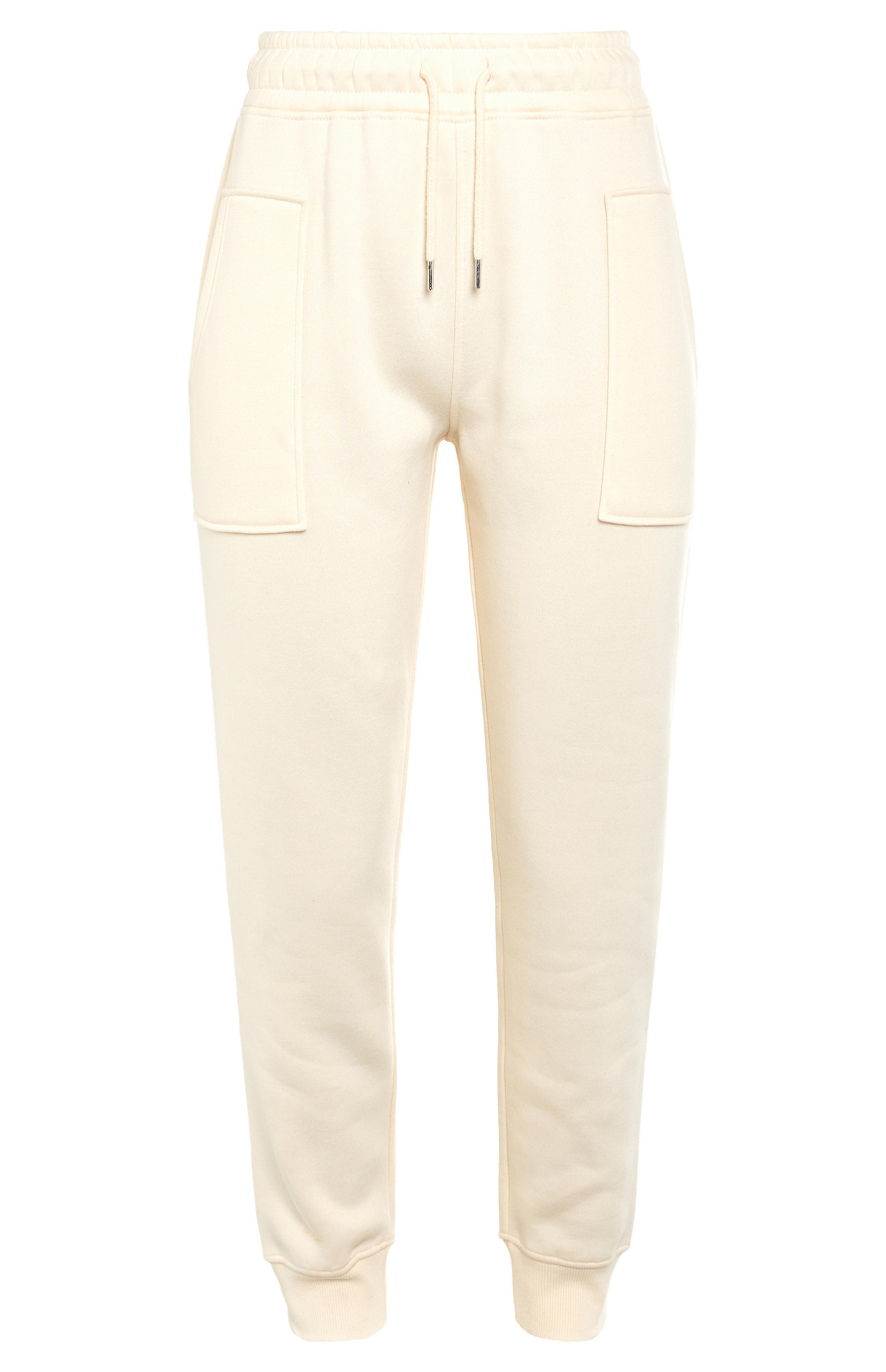 beige tracksuit bottoms womens