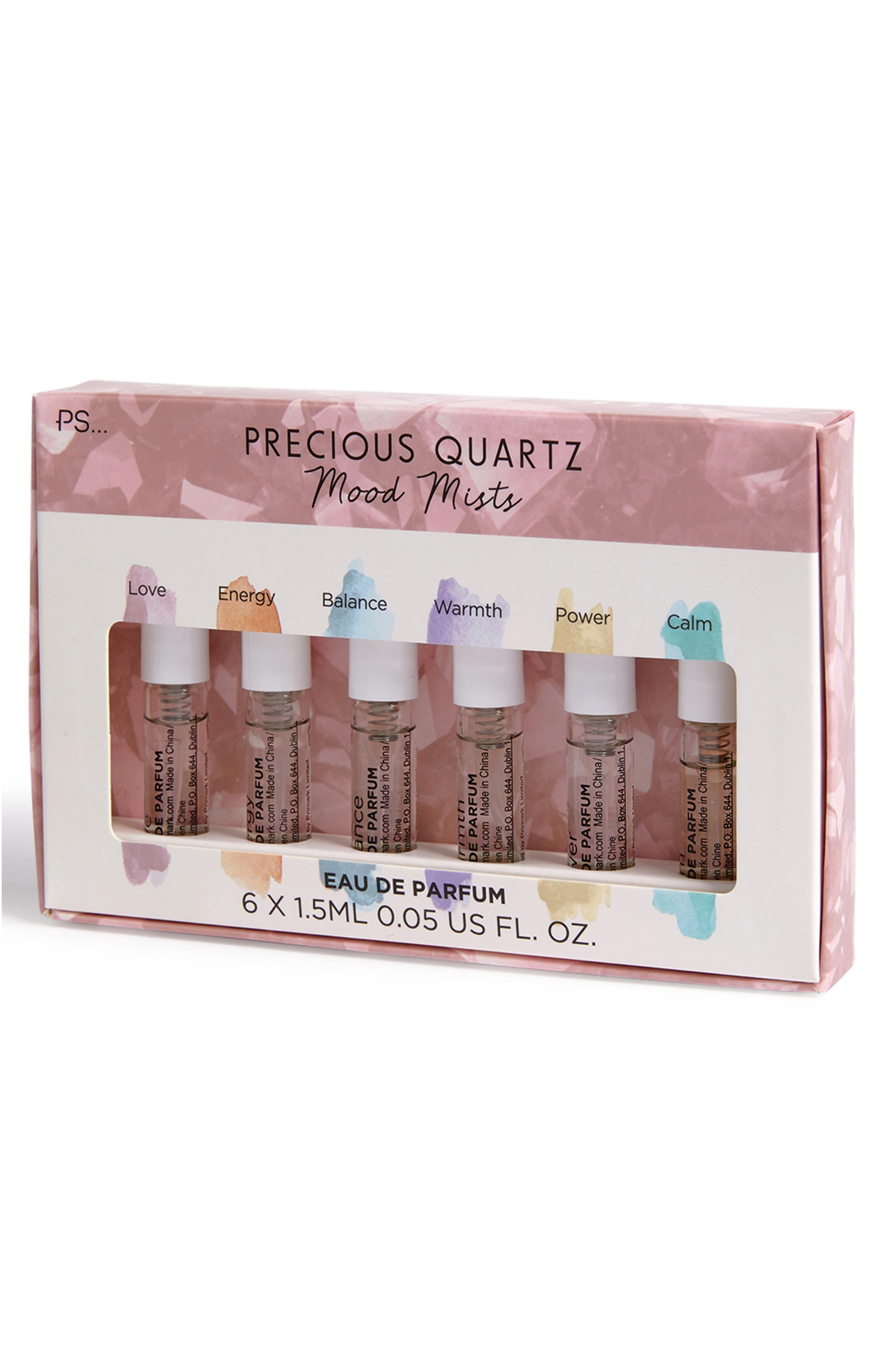 Pakiranje 6 parfumskih vodic Precious Quartz Mood Mists