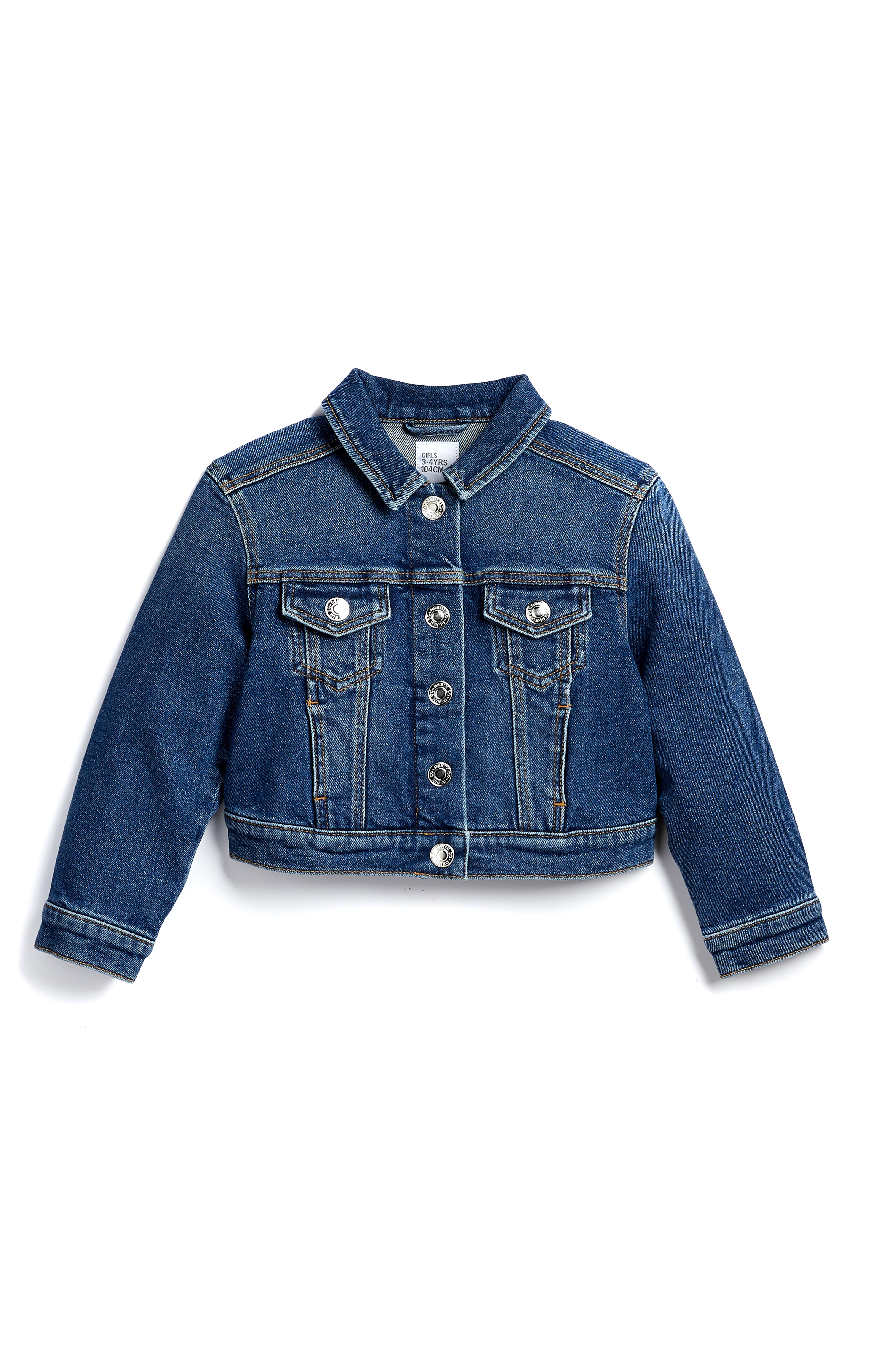 Younger Girl Denim Jacket | Girls Clothes Age 2-7 | Girls Clothes ...