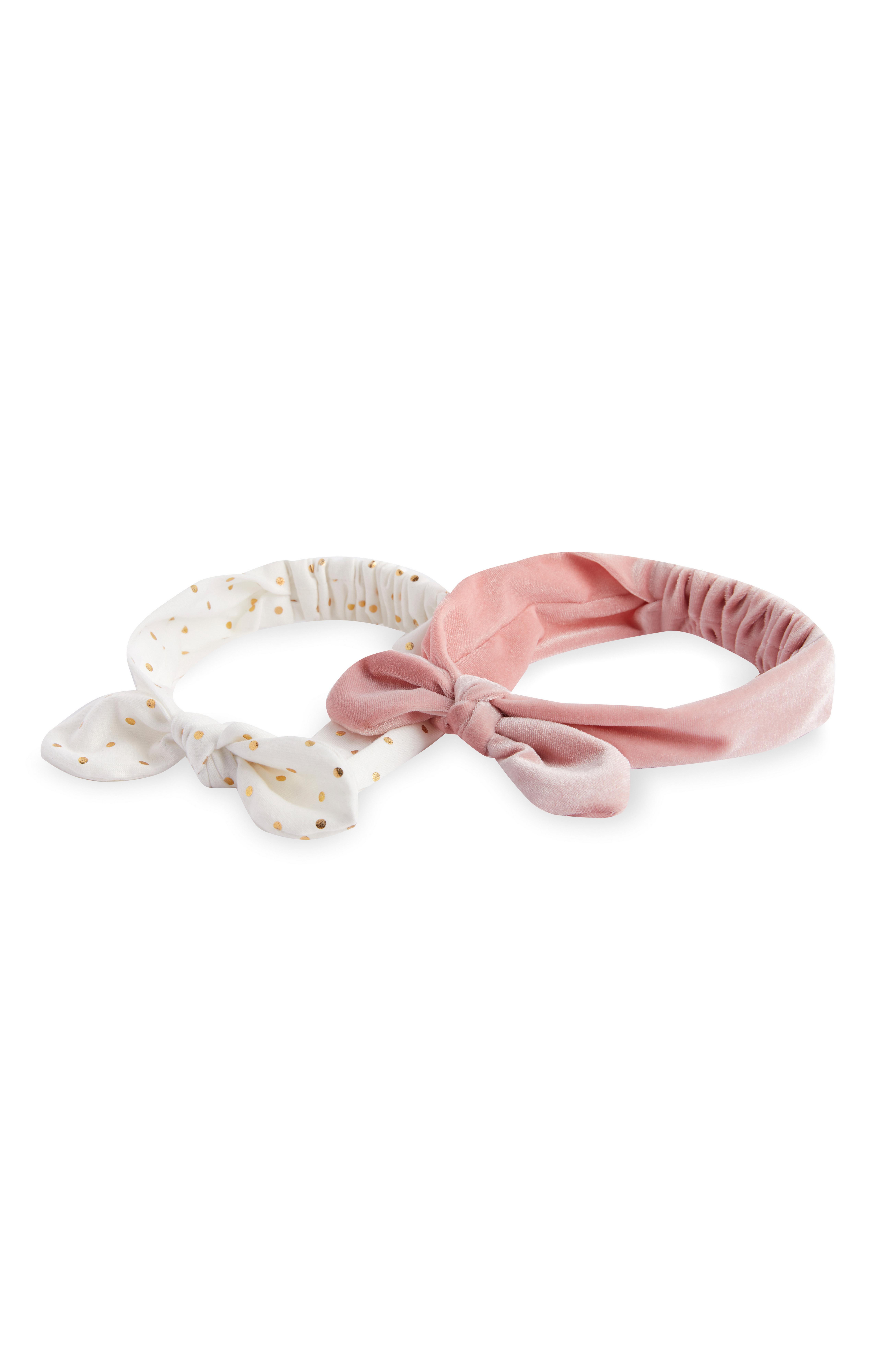 2 Pack Pink Soft Knot Headbands Kids Accessories Kids Clothes All Primark Products Primark Usa