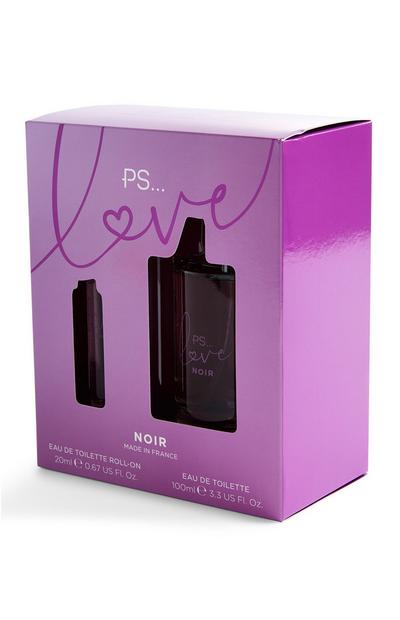 Conjunto presente perfume Ps Love Noir