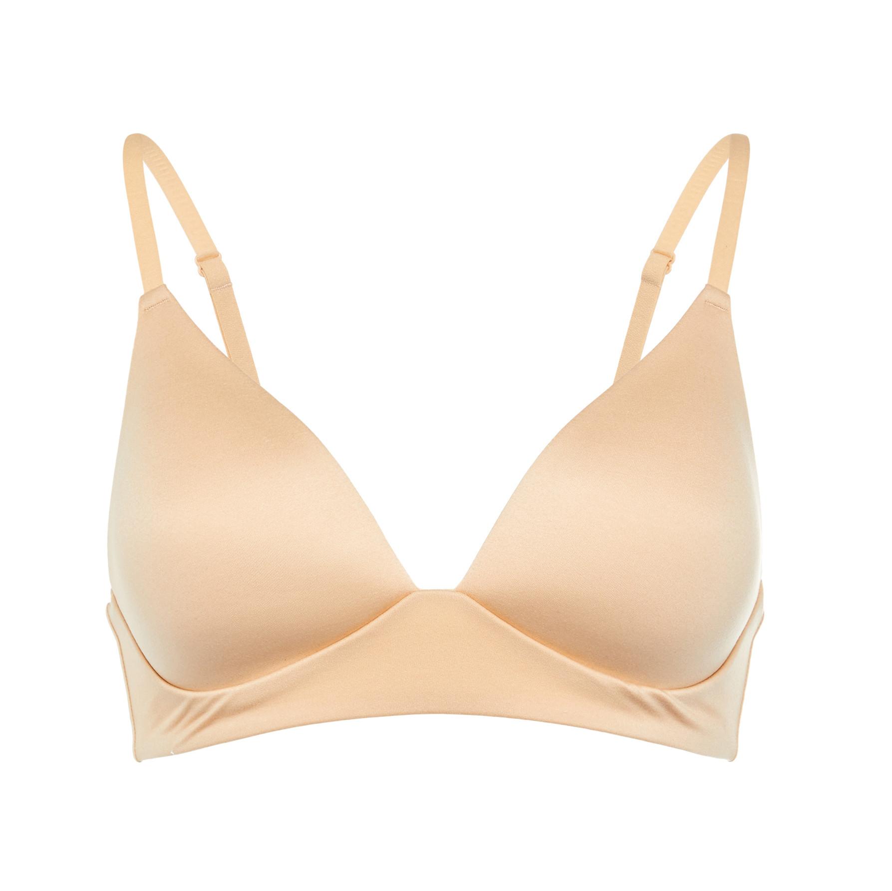 Beige Wireless Lounge Bra Bralettes Bras Lingerie & Underwear
