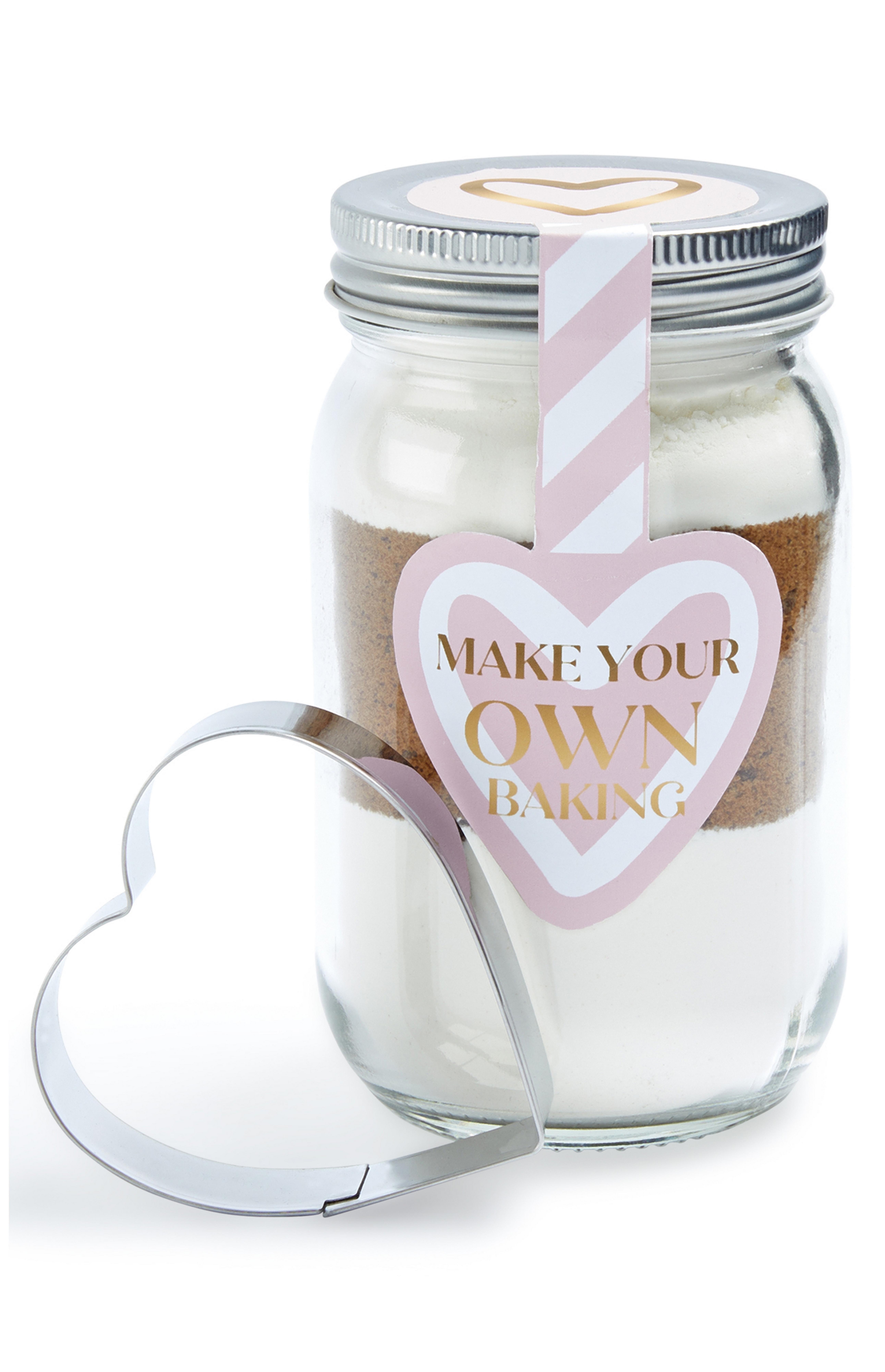 Heart Cutter Baking Kit In Jar Gifts Games, Mugs, Gadgets & More