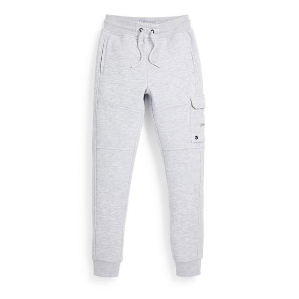 Older Boy Grey Cargo Pocket Joggers | Older Boys Coats & Jackets | Older Boys Clothes | Boys