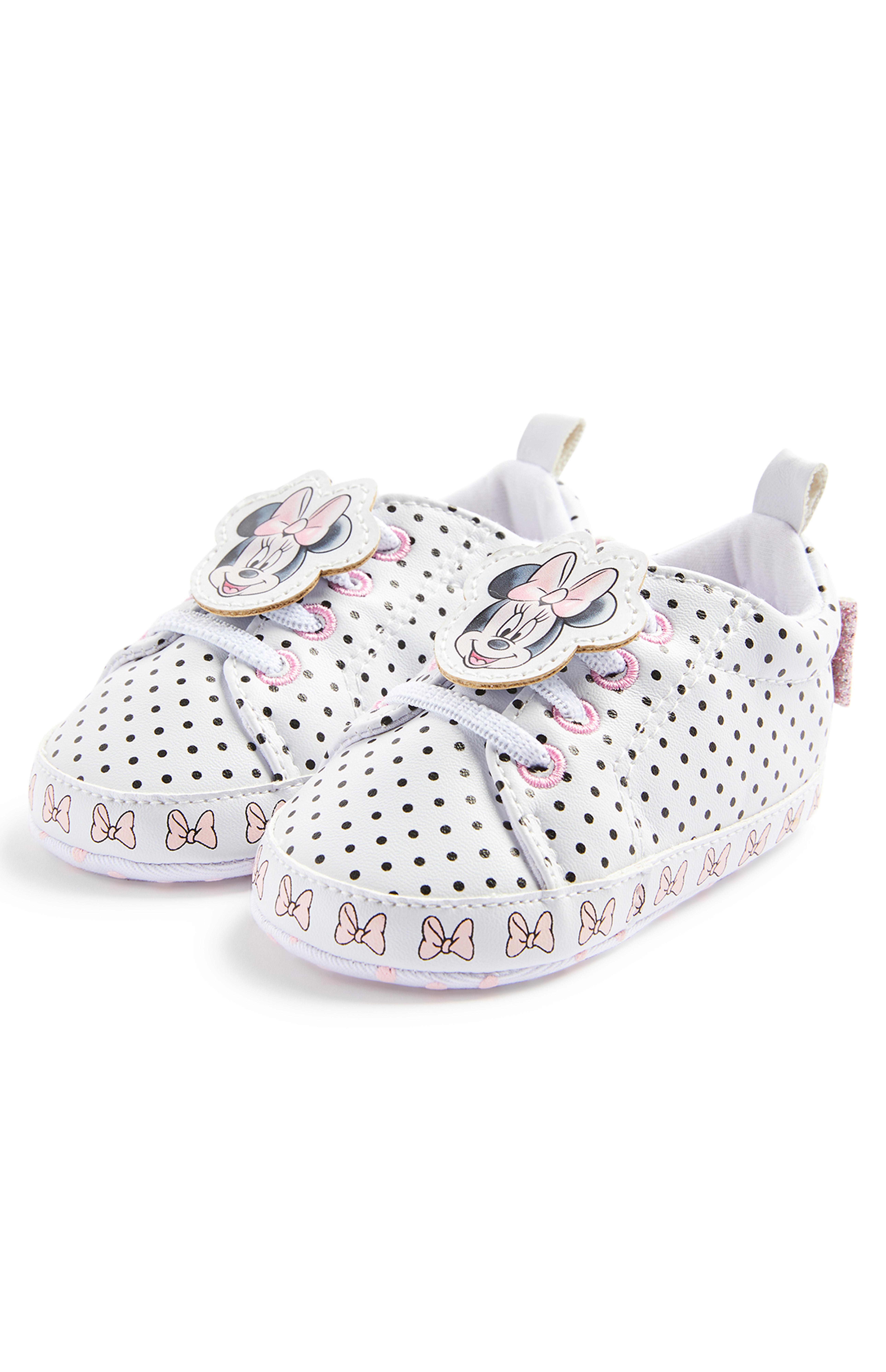 Baskets Montantes Blanches Disney Minnie Mouse Bebe Fille Accessoires Bebe Vetements Bebe Et Nouveau Ne Mode Enfant Tous Les Produits Primark Primark Belgique Francaise