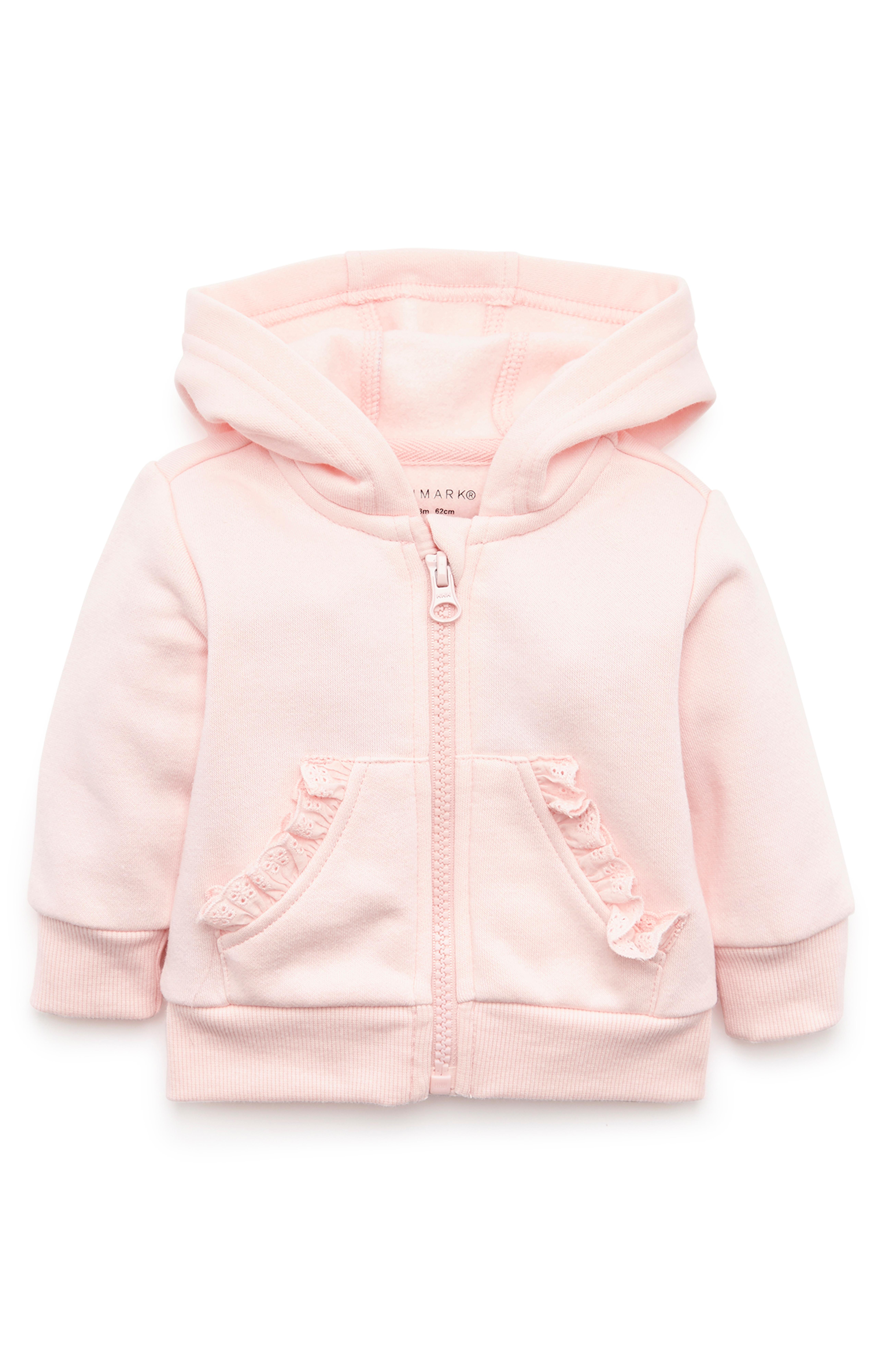 Sweat A Capuche Zippe Rose A Volants Bebe Fille Vetements Bebe Fille Vetements Bebe Et Nouveau Ne Mode Enfant Tous Les Produits Primark Primark France