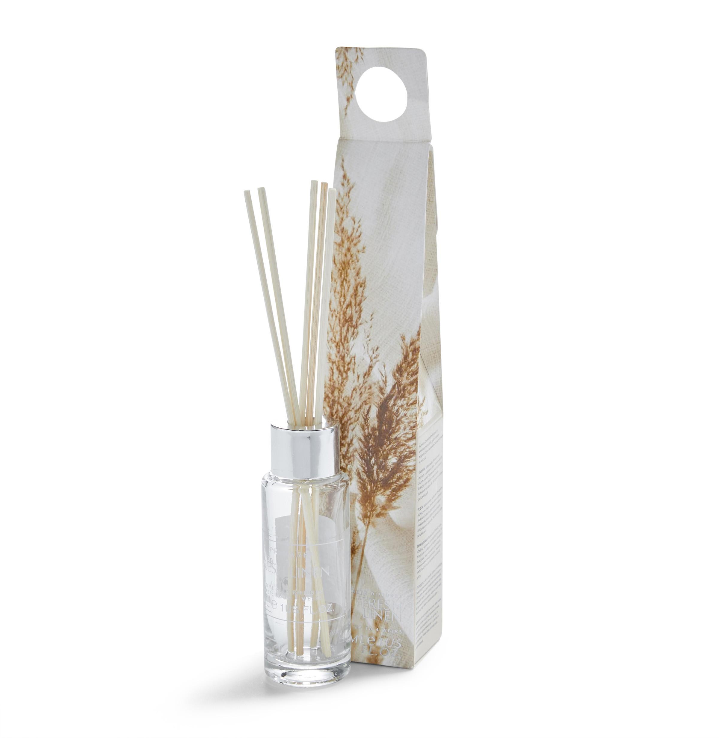 Fresh Linen Printed Mini Reed Diffuser Oil Diffusers & Room Sprays