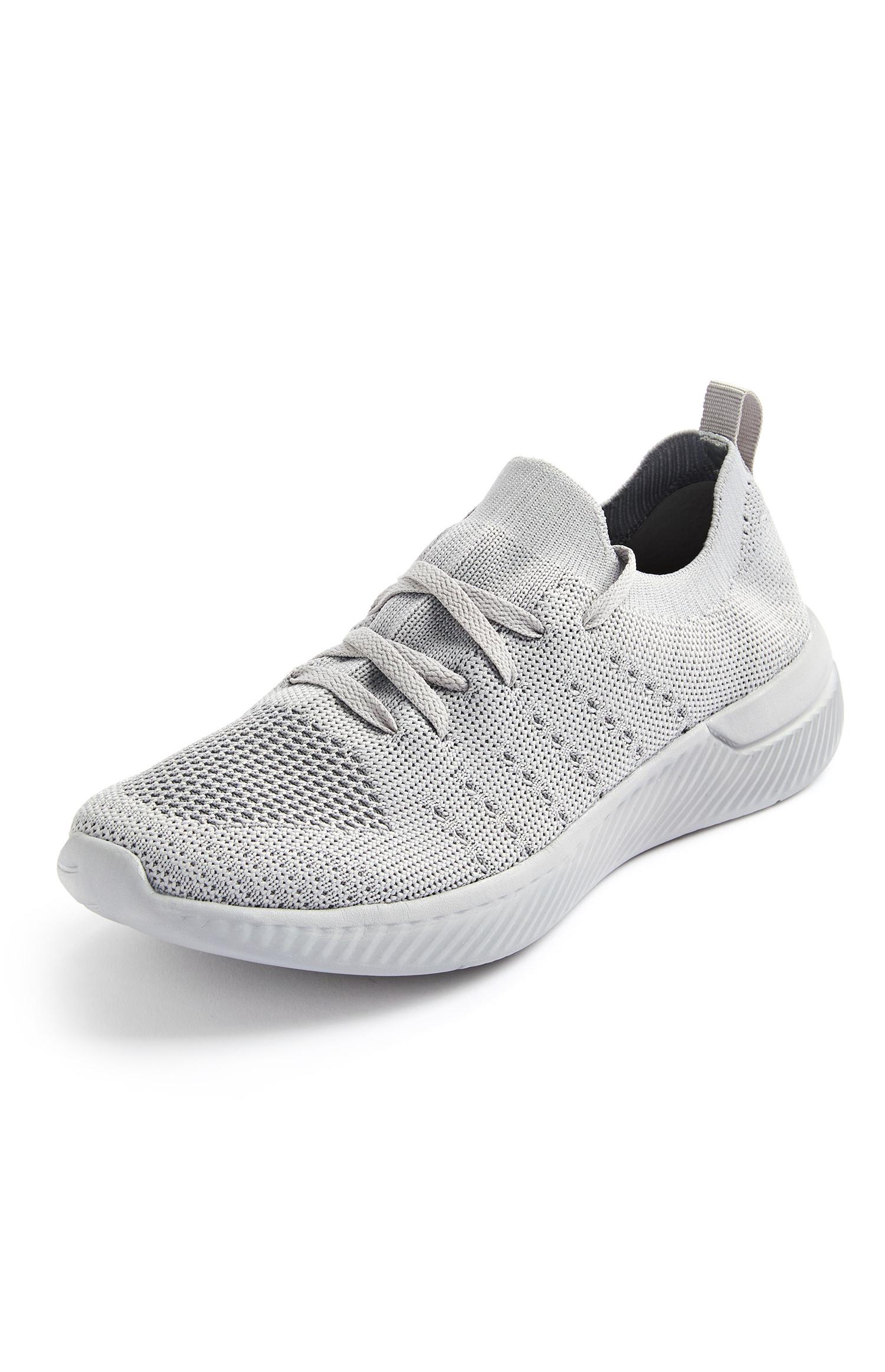 Grey Knit Trainers Women's Trainers Women's Shoes & Boots Our