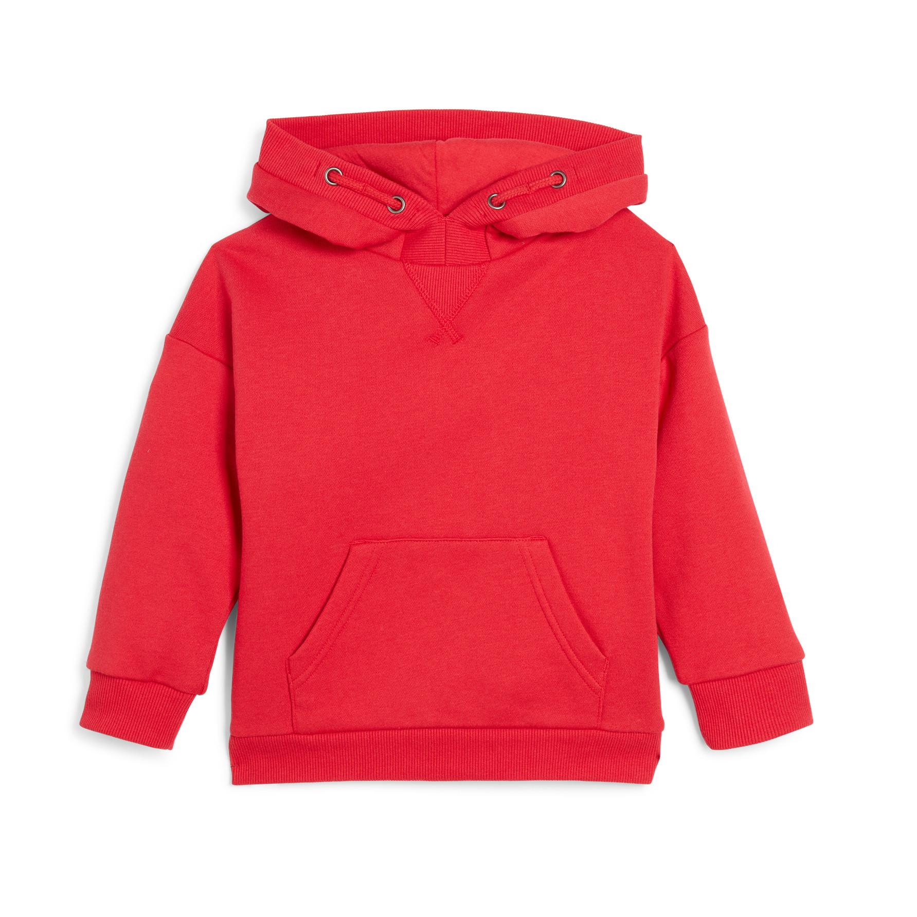 Baby Boy Red Overhead Hoodie | Boy Clothes Age 2-7 | Boys Clothes ...