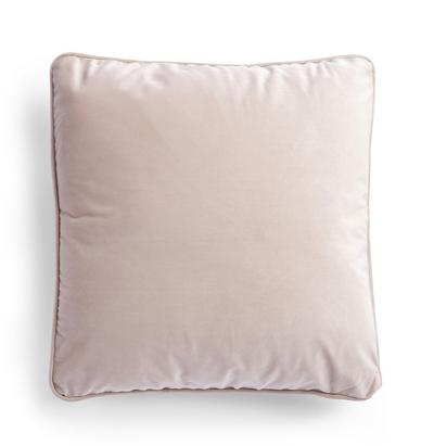 Cream Velvet Cushion Cover