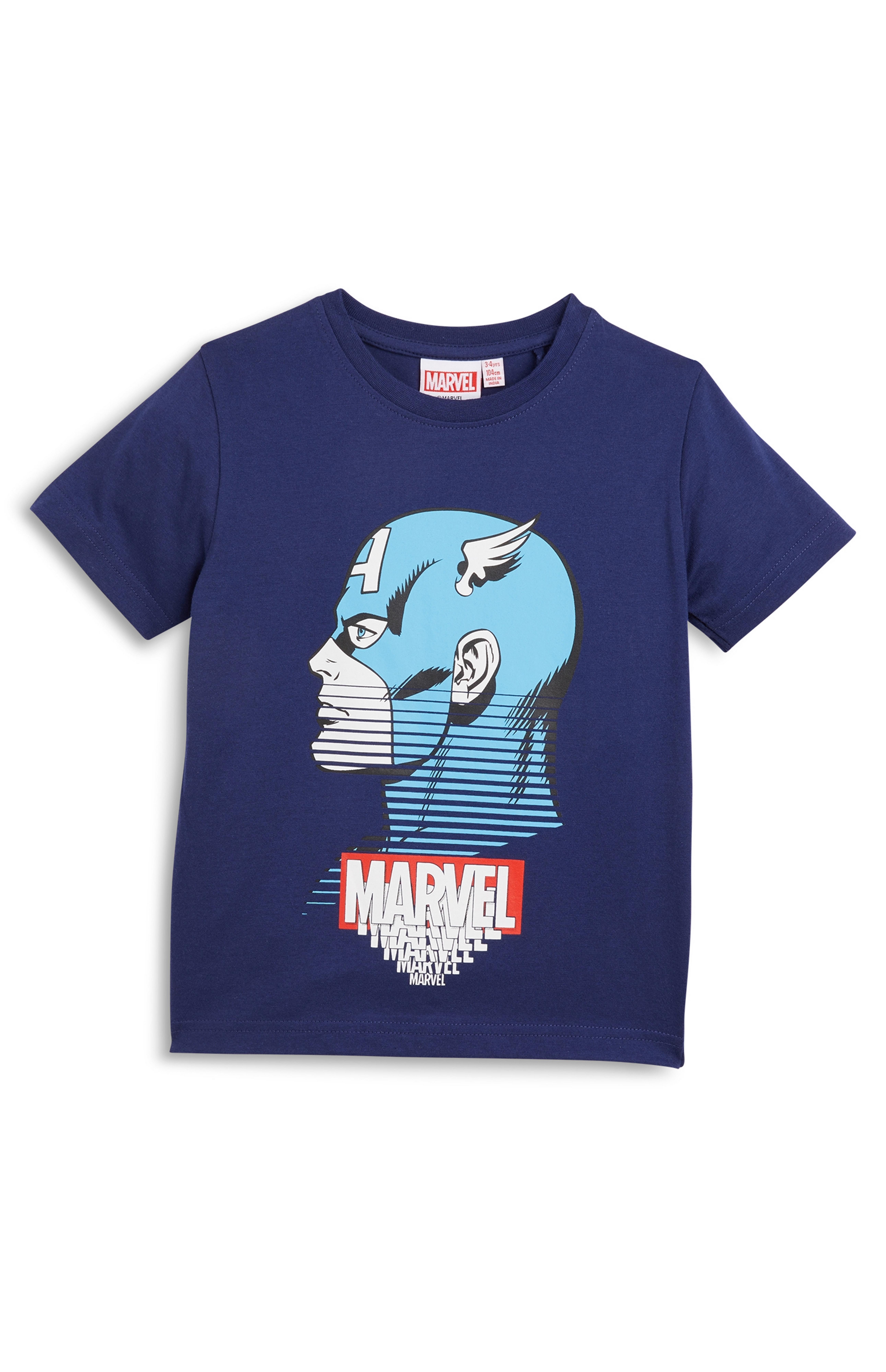 Tshirt bleu marine Marvel garçon Mode garçon 2 à 7 ans Mode garçon