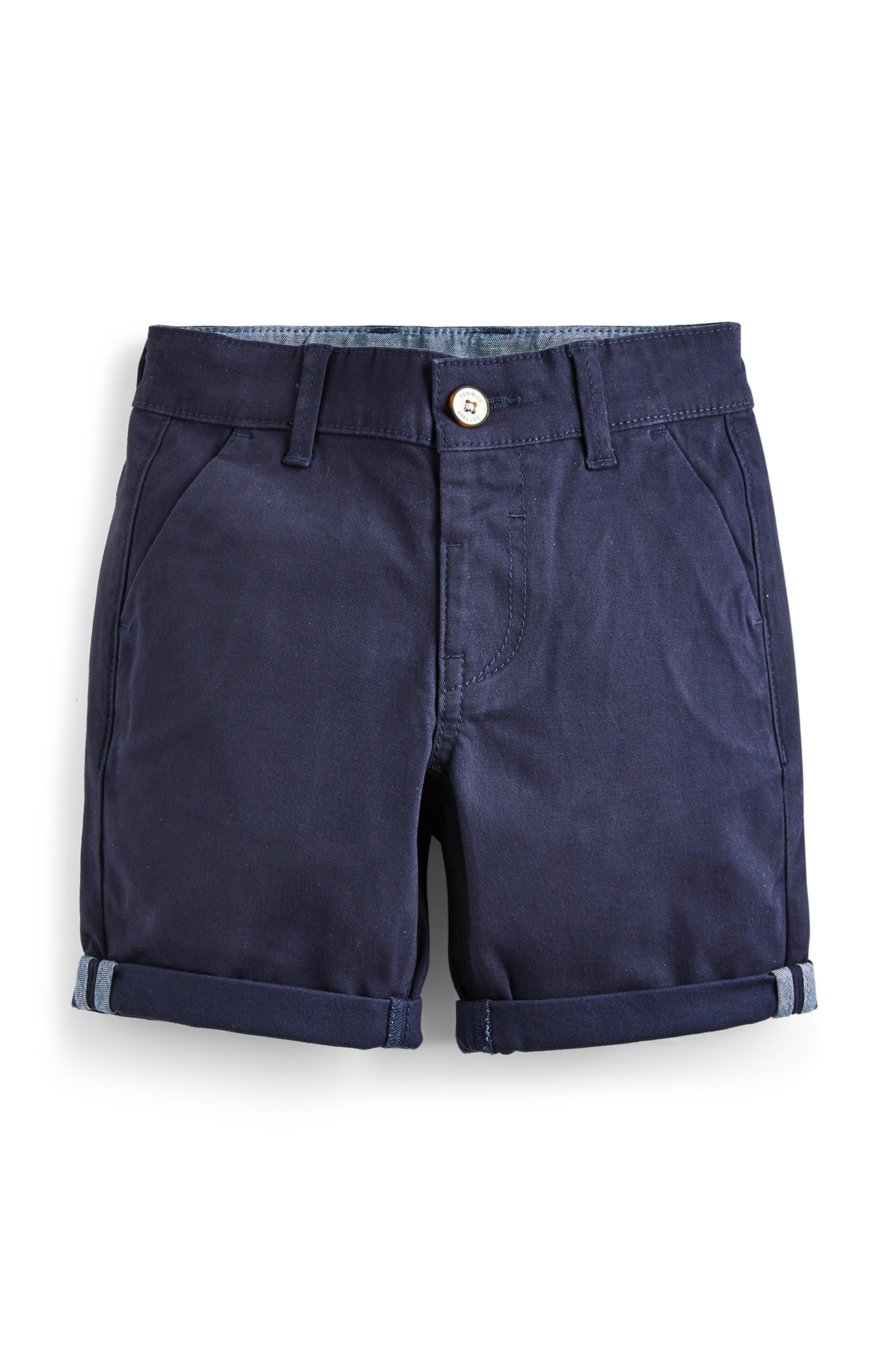 navy chino shorts