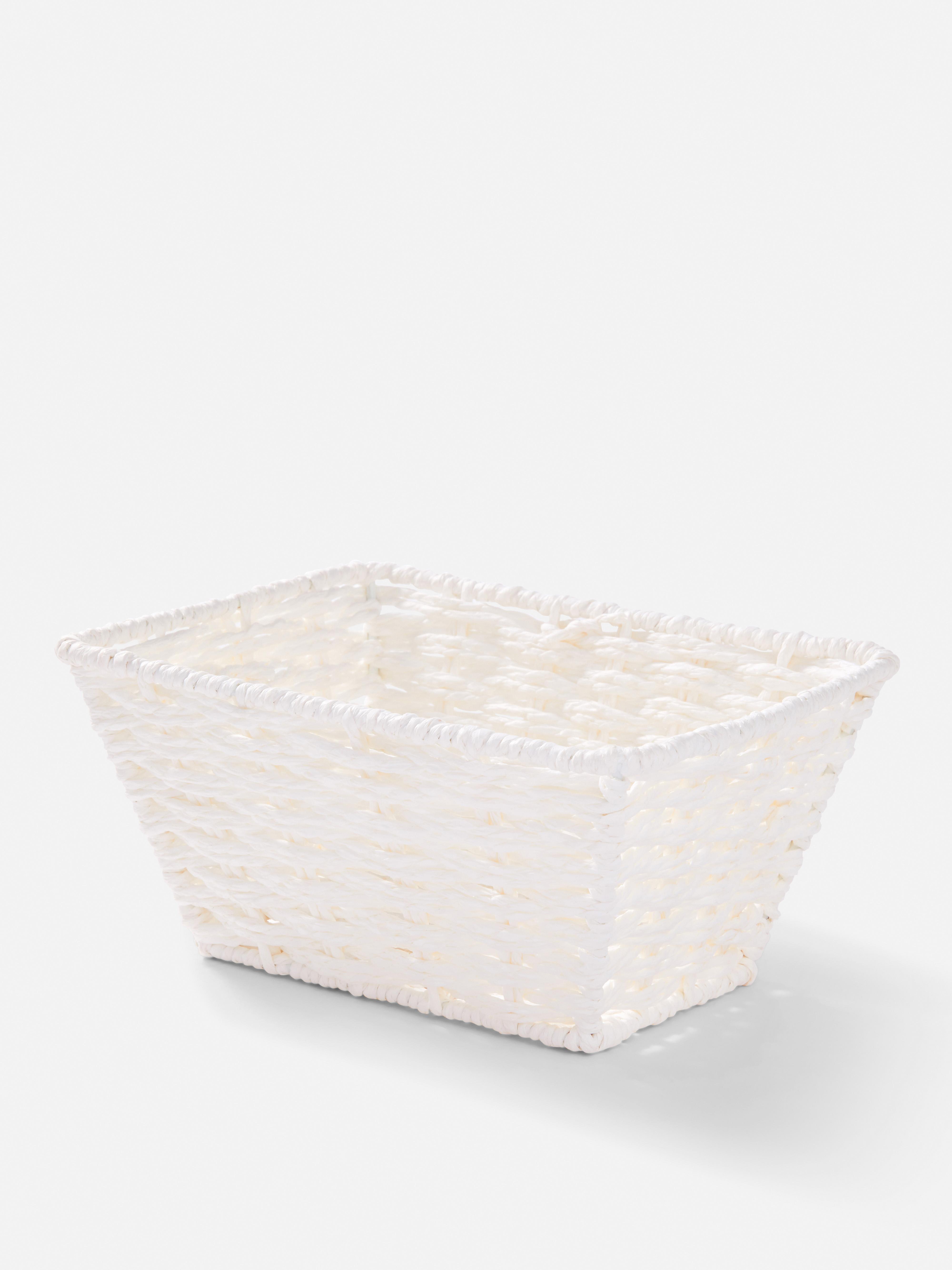 Paper Rope Woven Basket Home Storage Home Furnishings Homeware