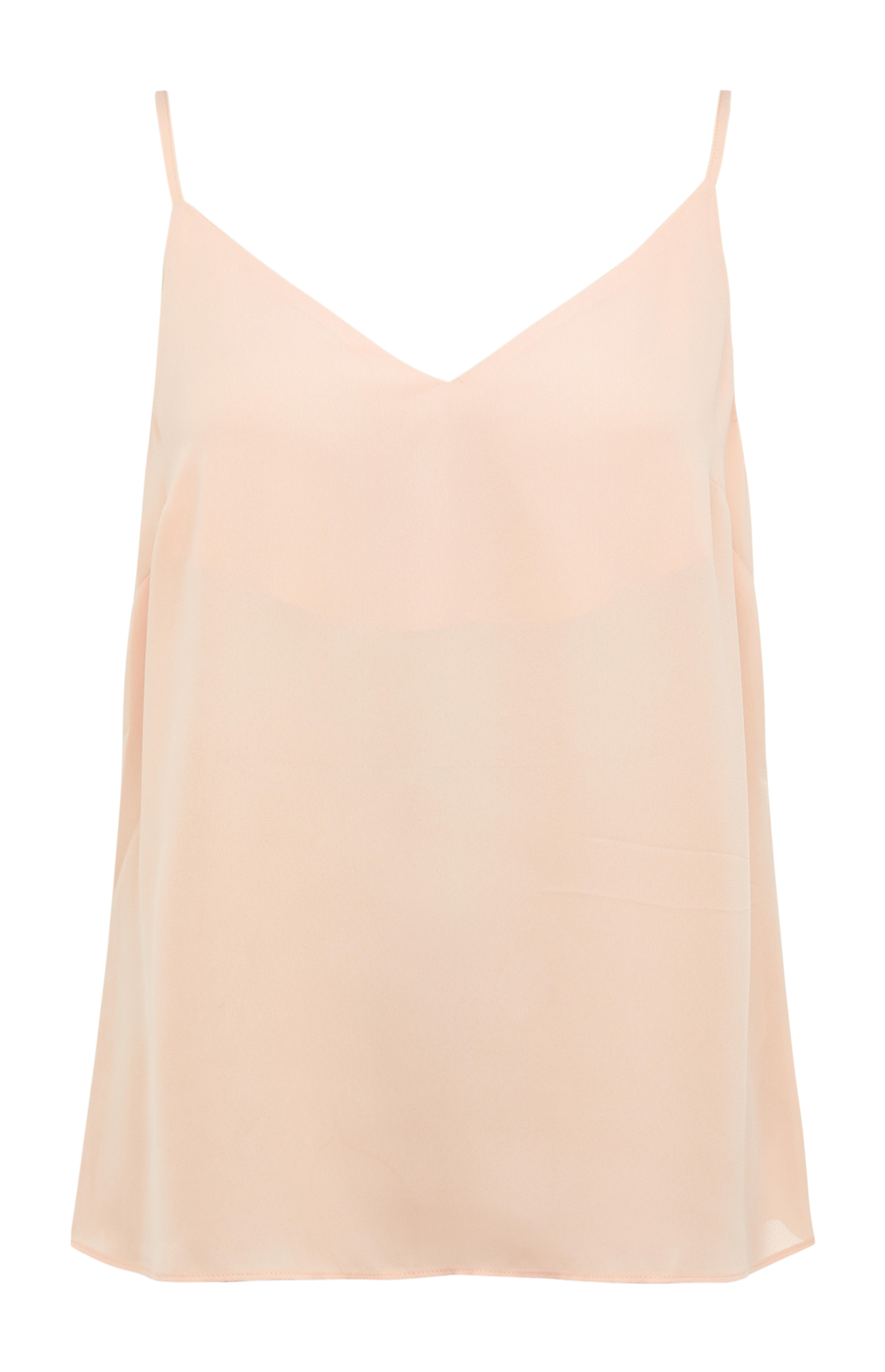 Peach Crepe V-Neck Camisole | Women's Tops | Women's Clothing | Our ...