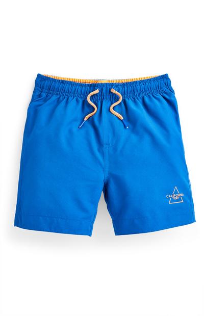 Younger Boy Blue Swim Shorts