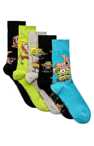 5 calzini per tutte le stagioni Spongebob