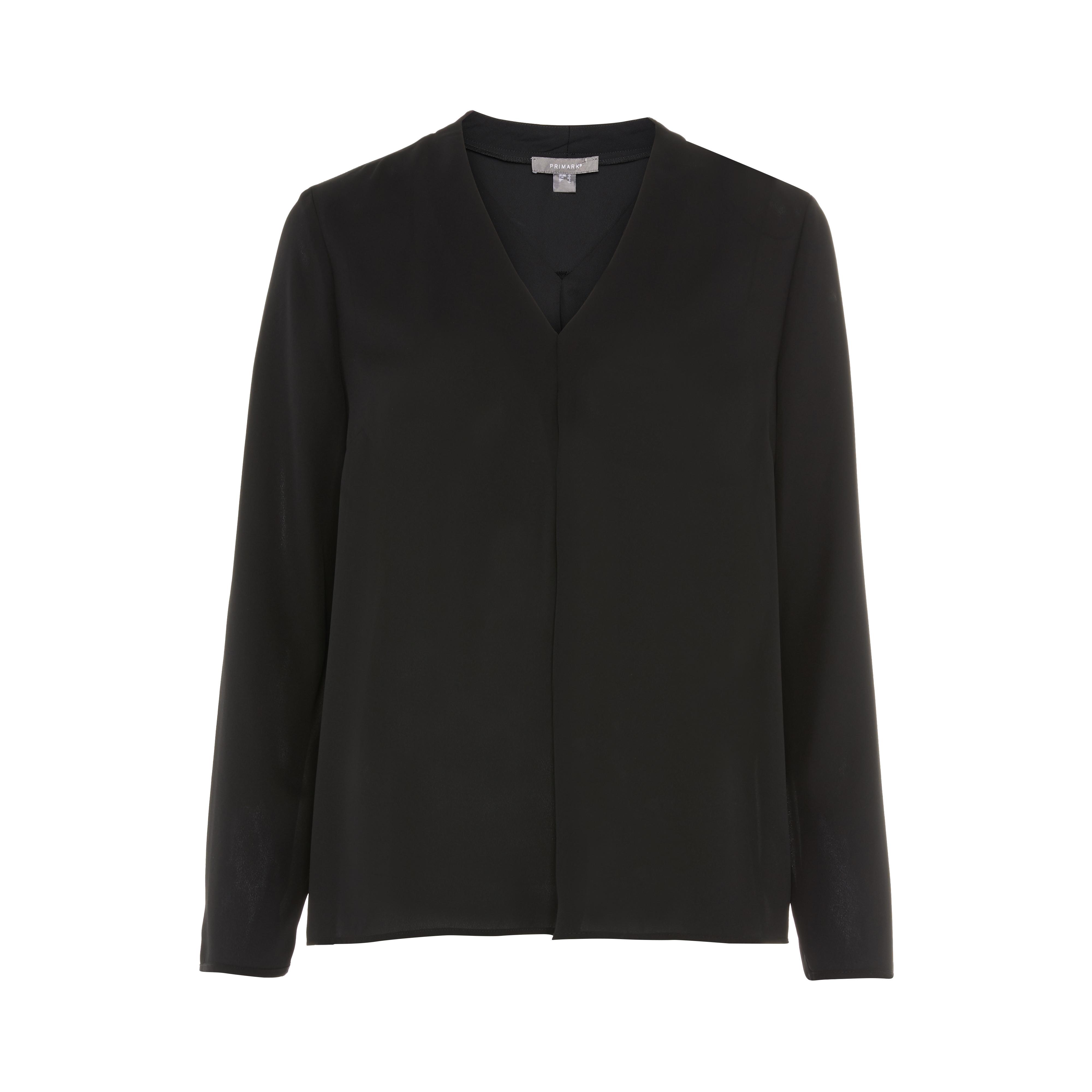 Black Pleated Front Blouse Women's Tops Women's Clothing Our