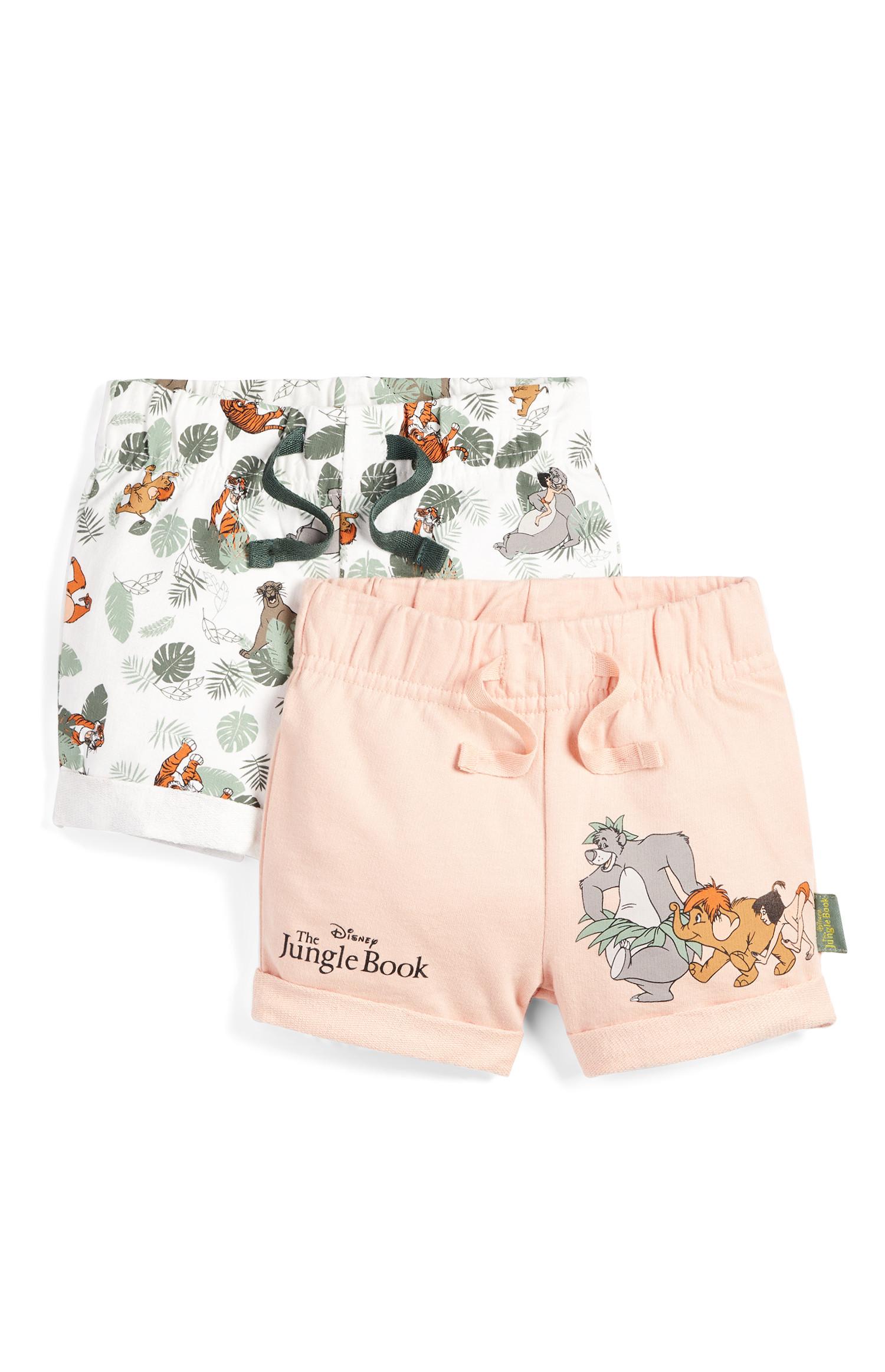 Lot De 2 Shorts A Motifs Le Livre De La Jungle Bebe Vetements Bebe Fille Vetements Bebe Et Nouveau Ne Mode Enfant Tous Les Produits Primark Primark Belgique Francaise