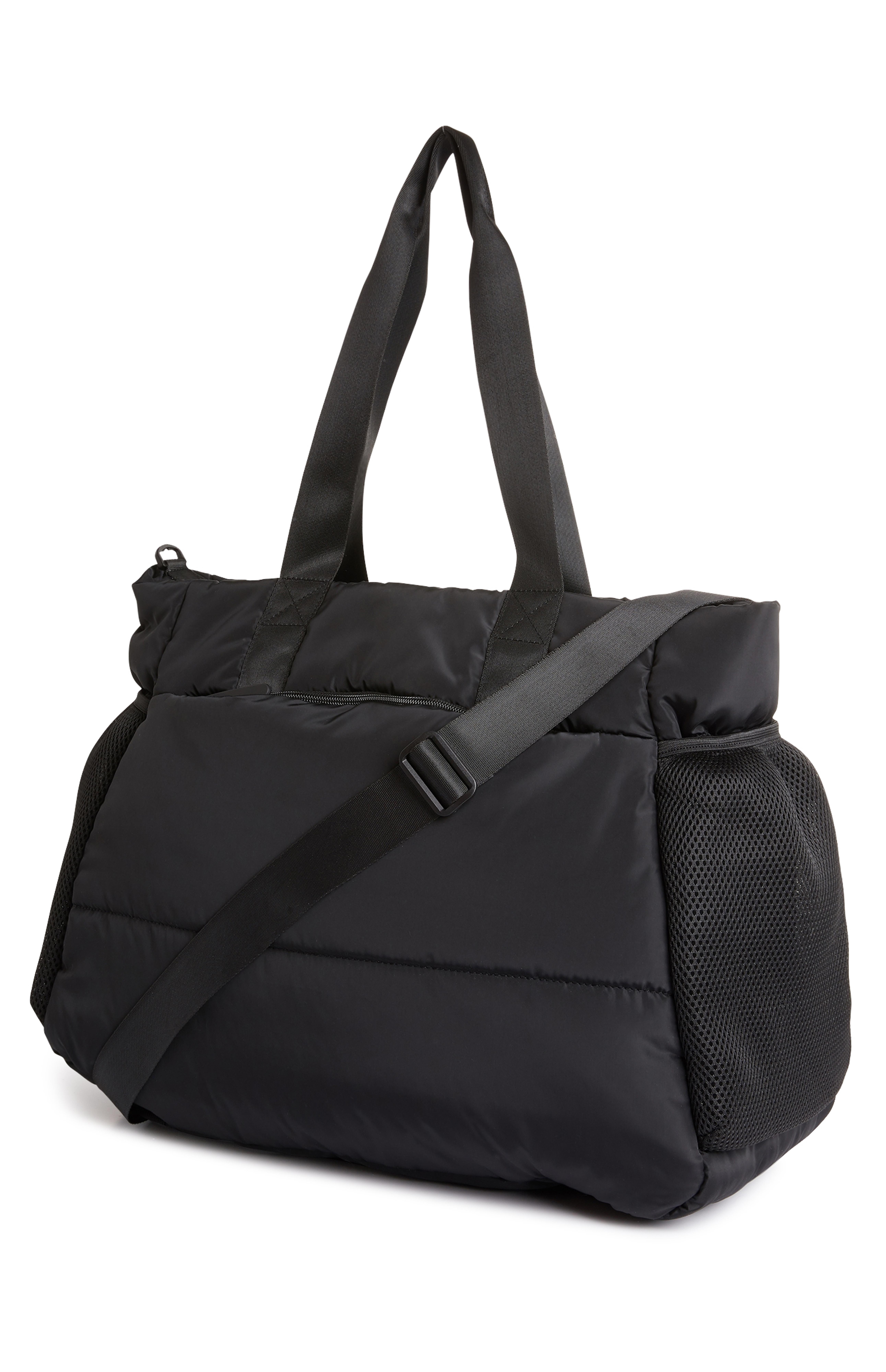 Zwarte nylon sporttas Handtassen voor dames Damesaccessoires Onze modecollectie voor dames