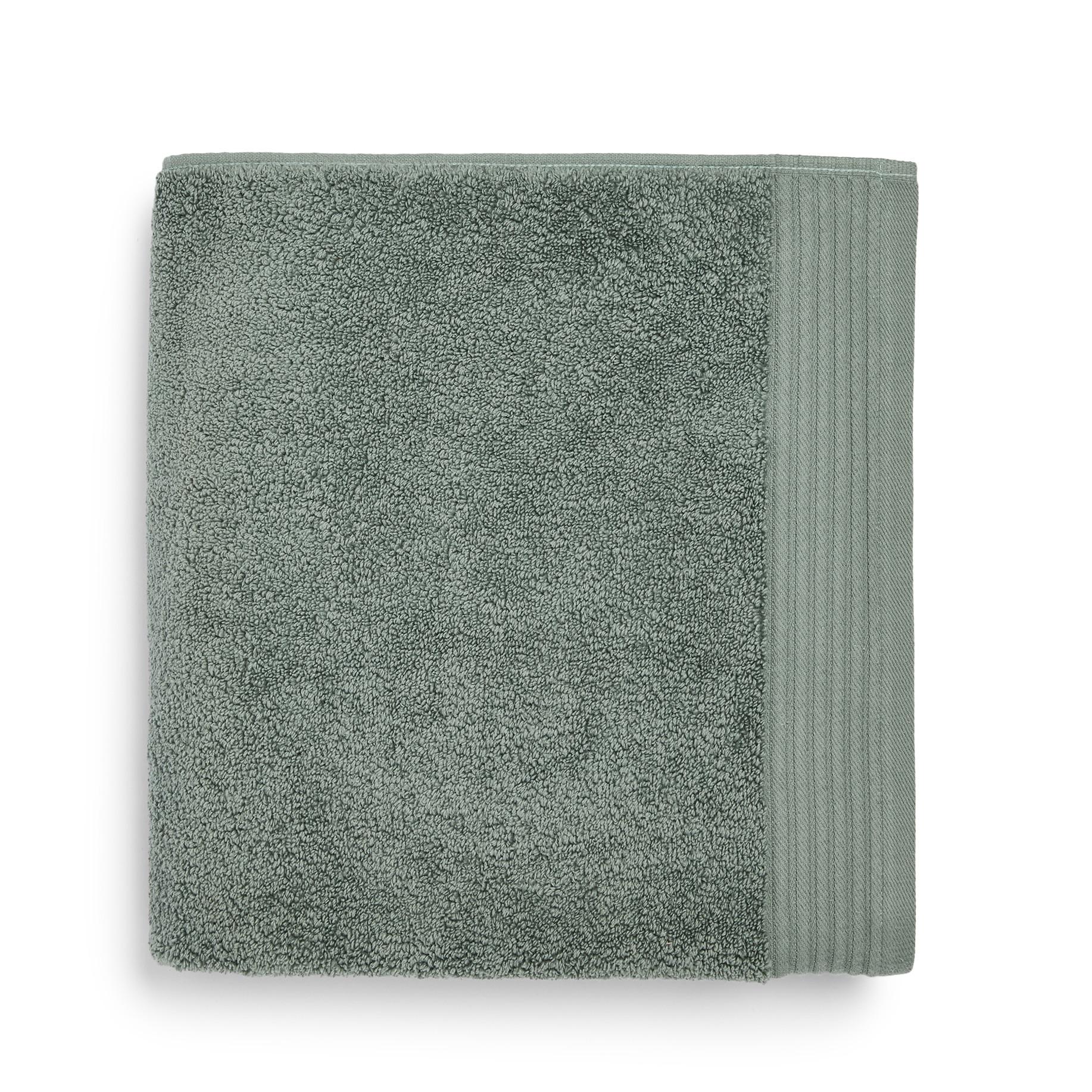 Ultragrote mintgroene badhanddoek