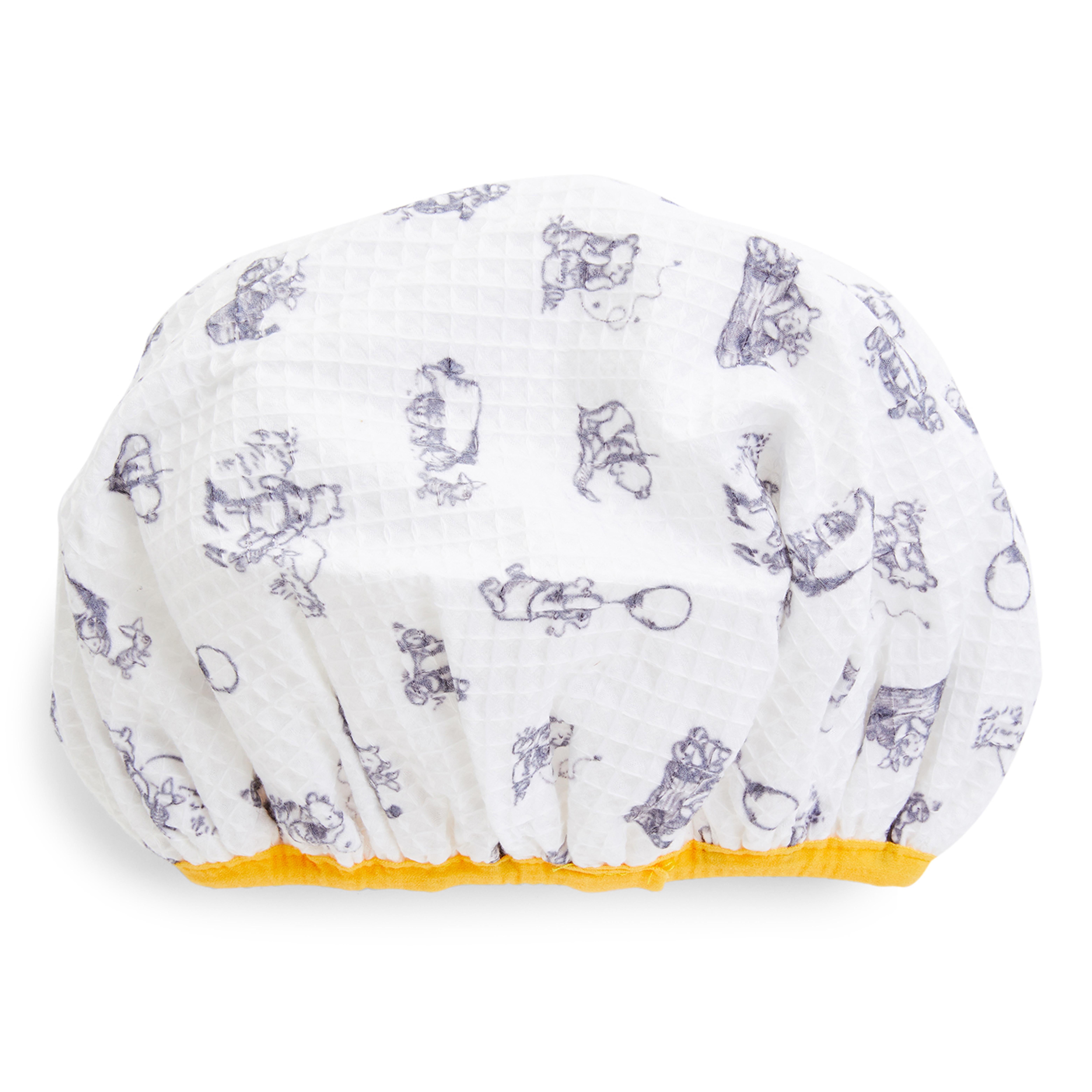 White Winnie The Pooh Shower Cap Beauty Accessories Makeup