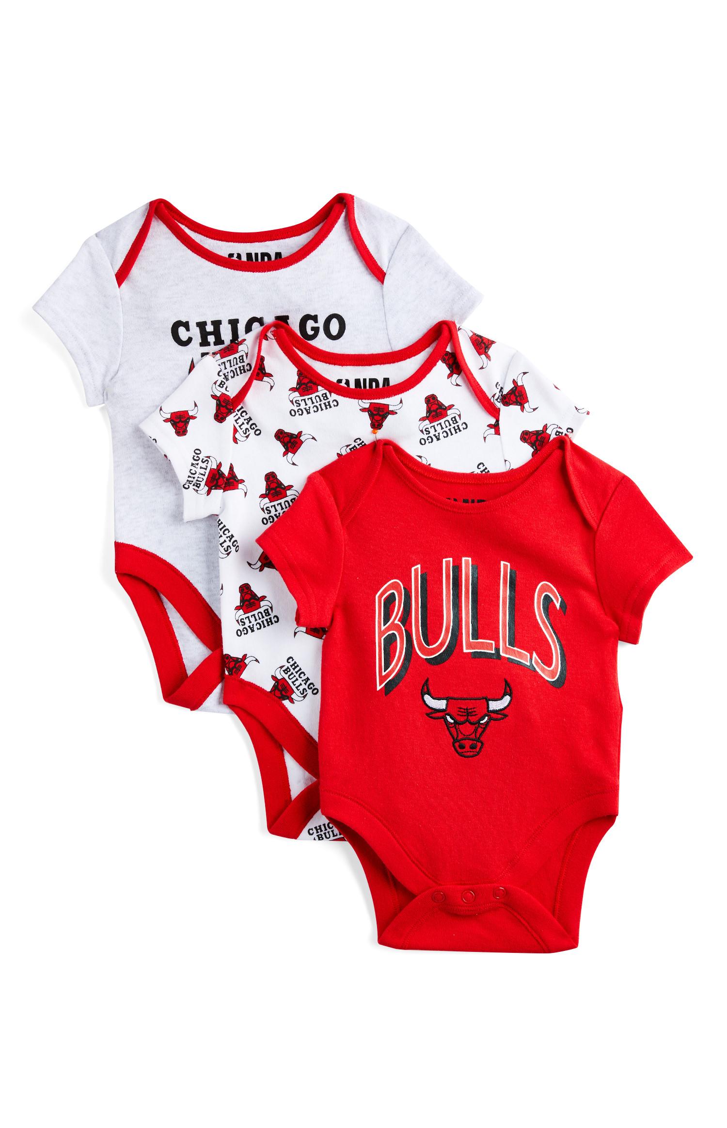 Lot De 3 Bodys Nba Chicago Bulls Nouveau Ne Les Essentiels Pour Bebe Vetements Bebe Et Nouveau Ne Mode Enfant Tous Les Produits Primark Primark France