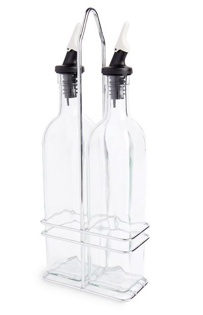 Glass Oil Pourer 2 Pack Set
