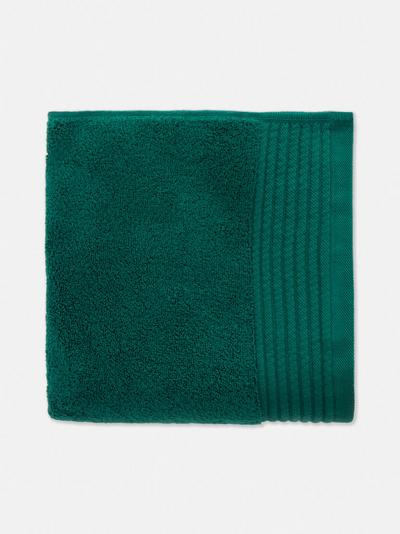 Asciugamano verde grande morbidissimo