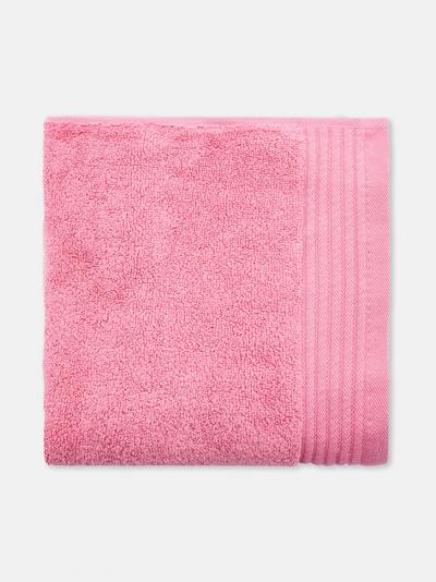 Roze ultrazachte handdoek