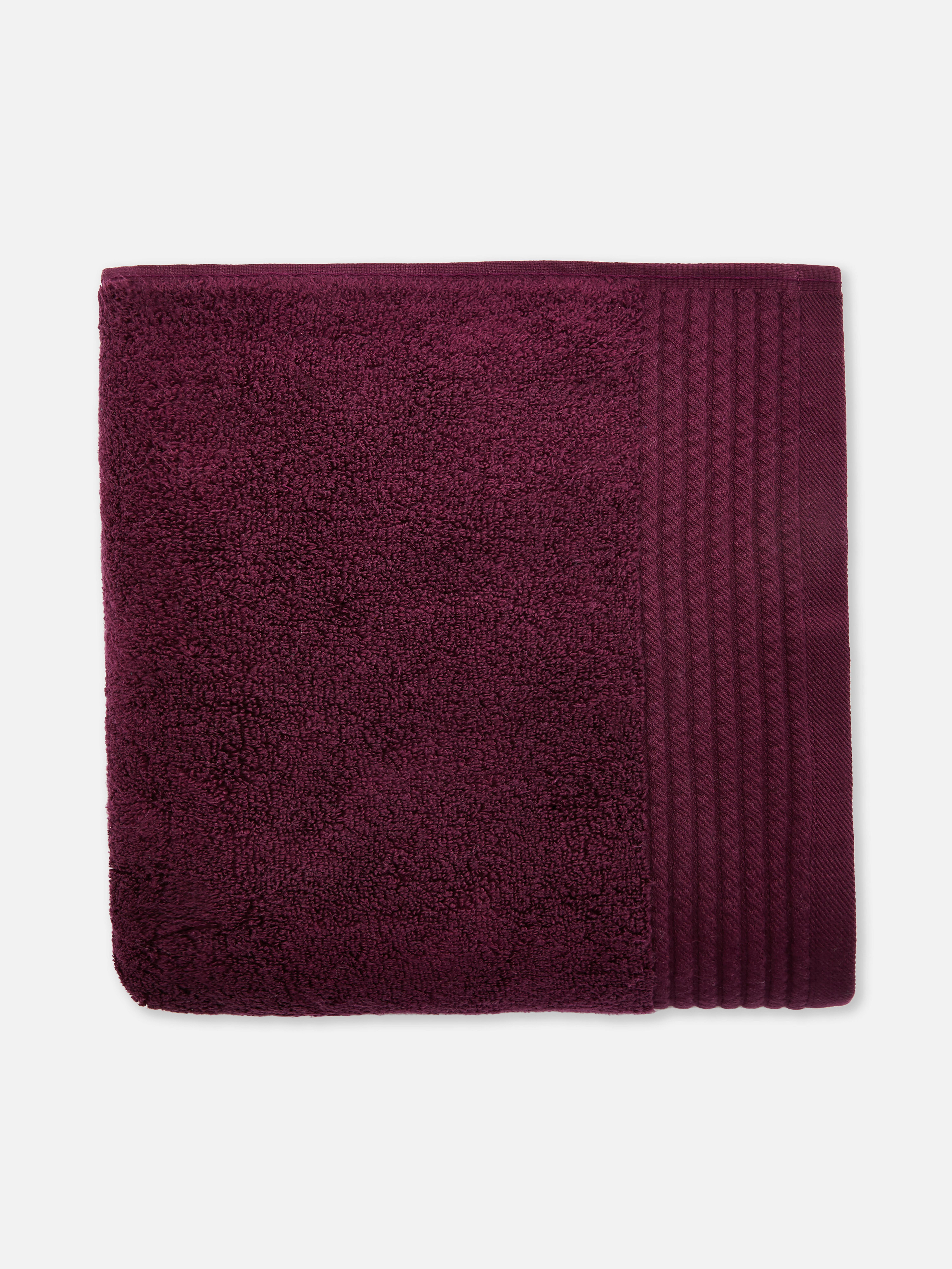 Paarse ultrazachte grote badhanddoek