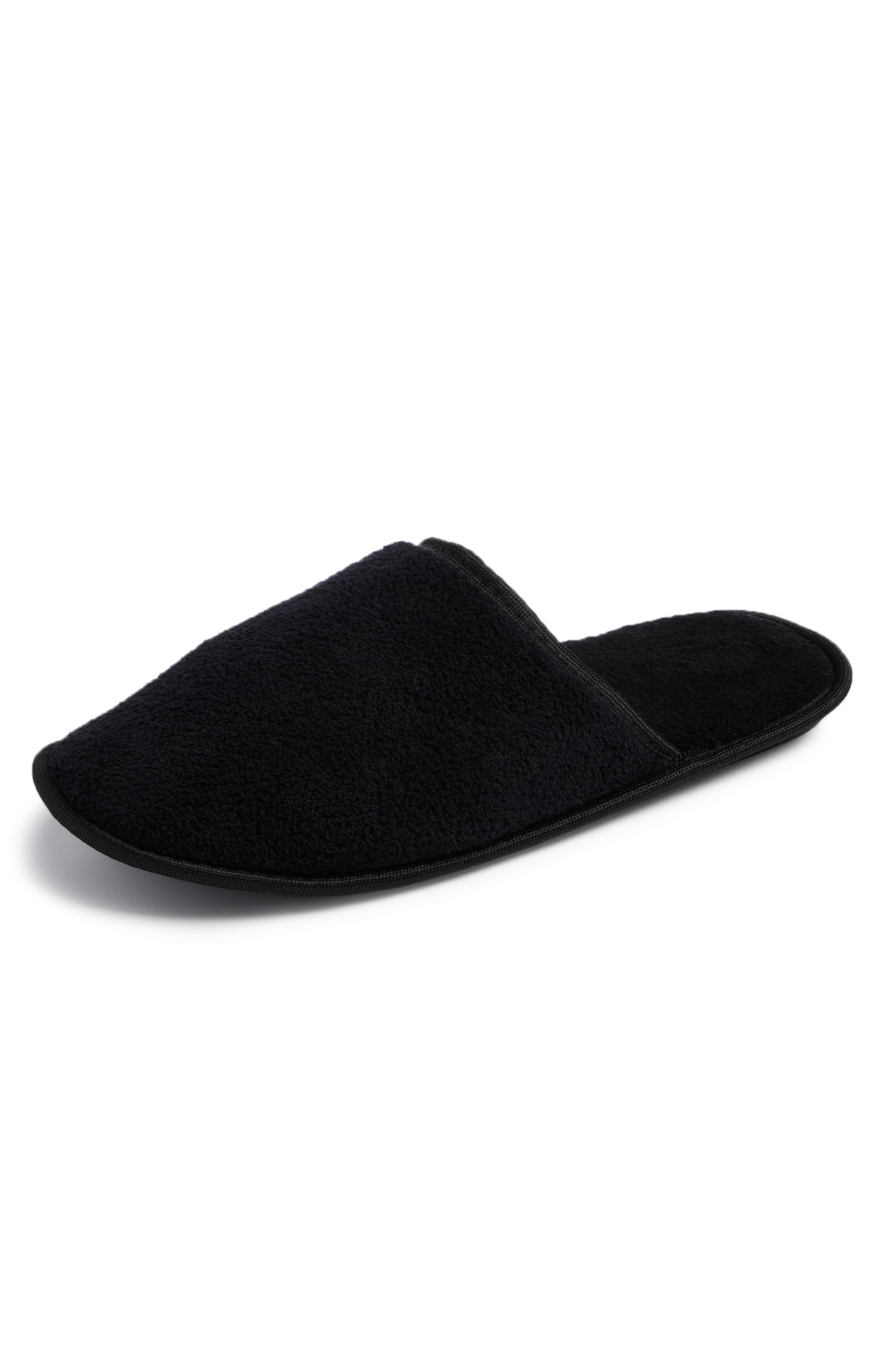 Black Fleece Mule Slipper | Men's Shoes 