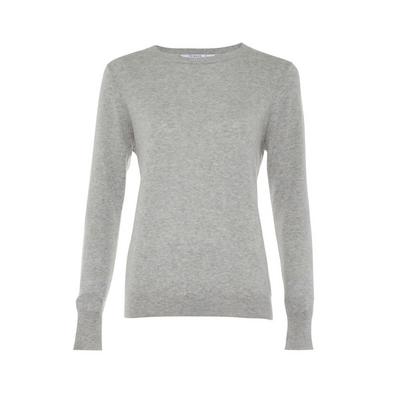 Gray Premium Cashmere Sweater