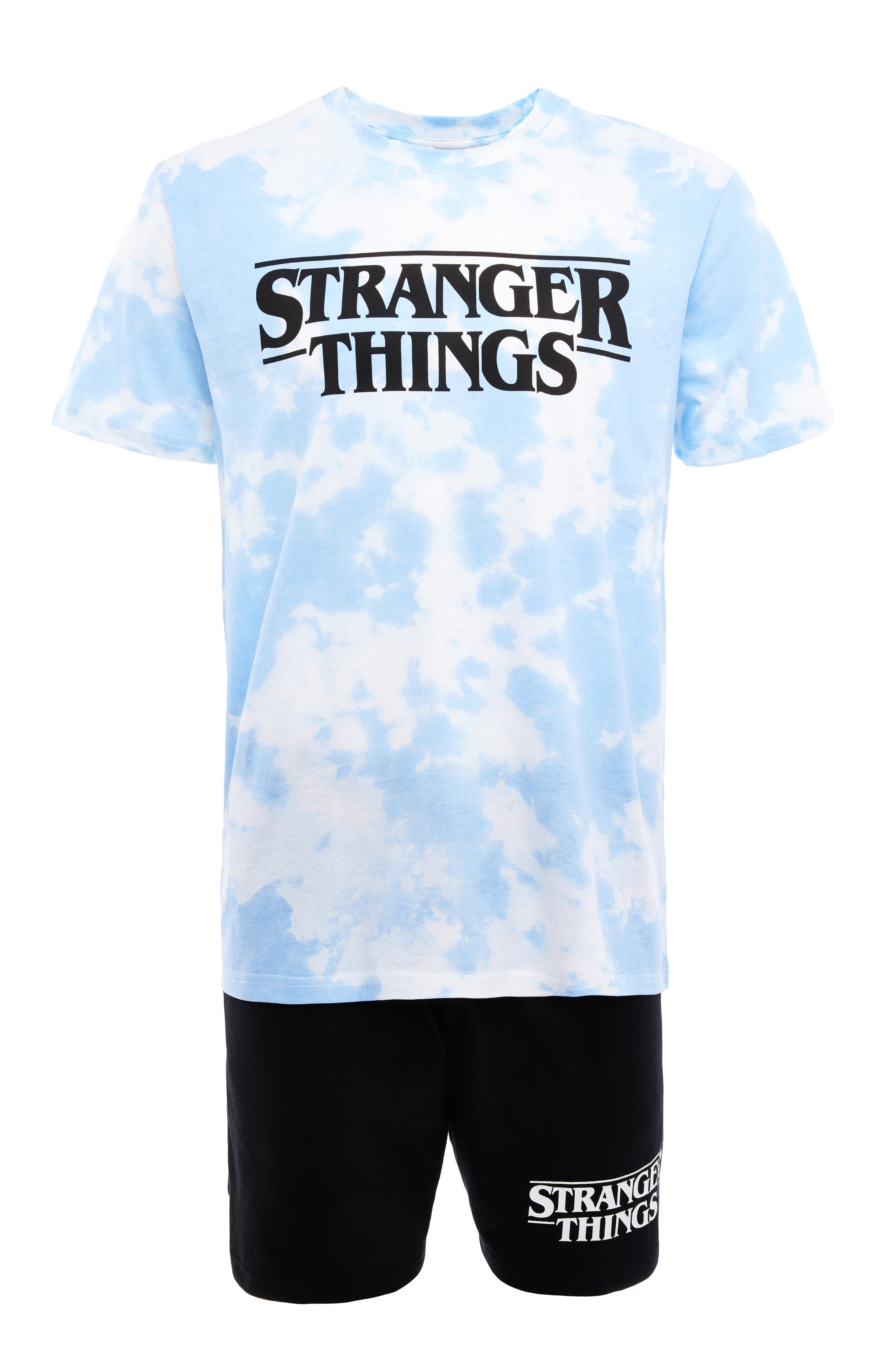 Stranger Things Tie Dye Short Pajama Set | Men's Pyjamas | Men's Style ...