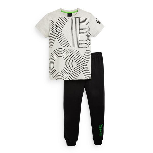 Older Boy Grey Xbox Pyjamas Set