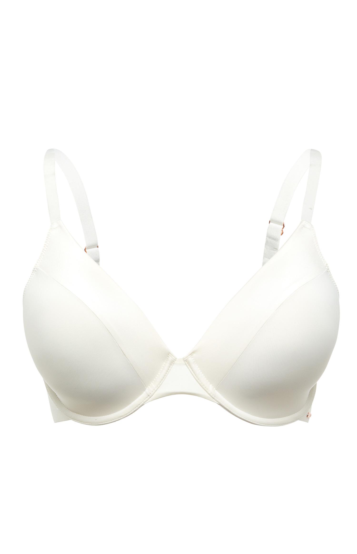 White Premium DF Full Coverage Bra Bras Lingerie & Underwear