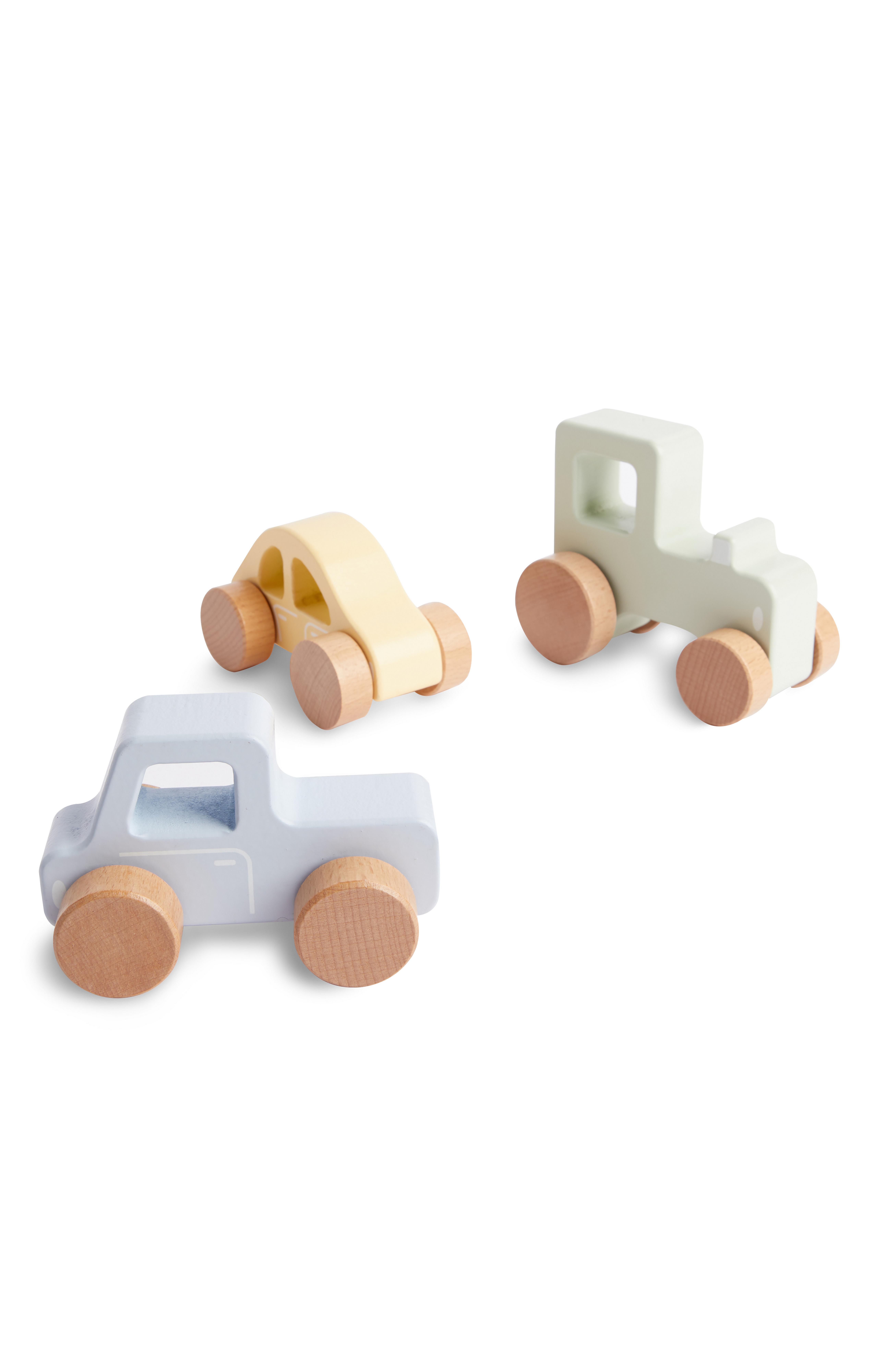 Petites Voitures En Bois Bebe Jeux Et Jouets Enfant Decorations Pour Les Fetes Articles Pour La Maison Tous Les Produits Primark Primark Belgique Francaise