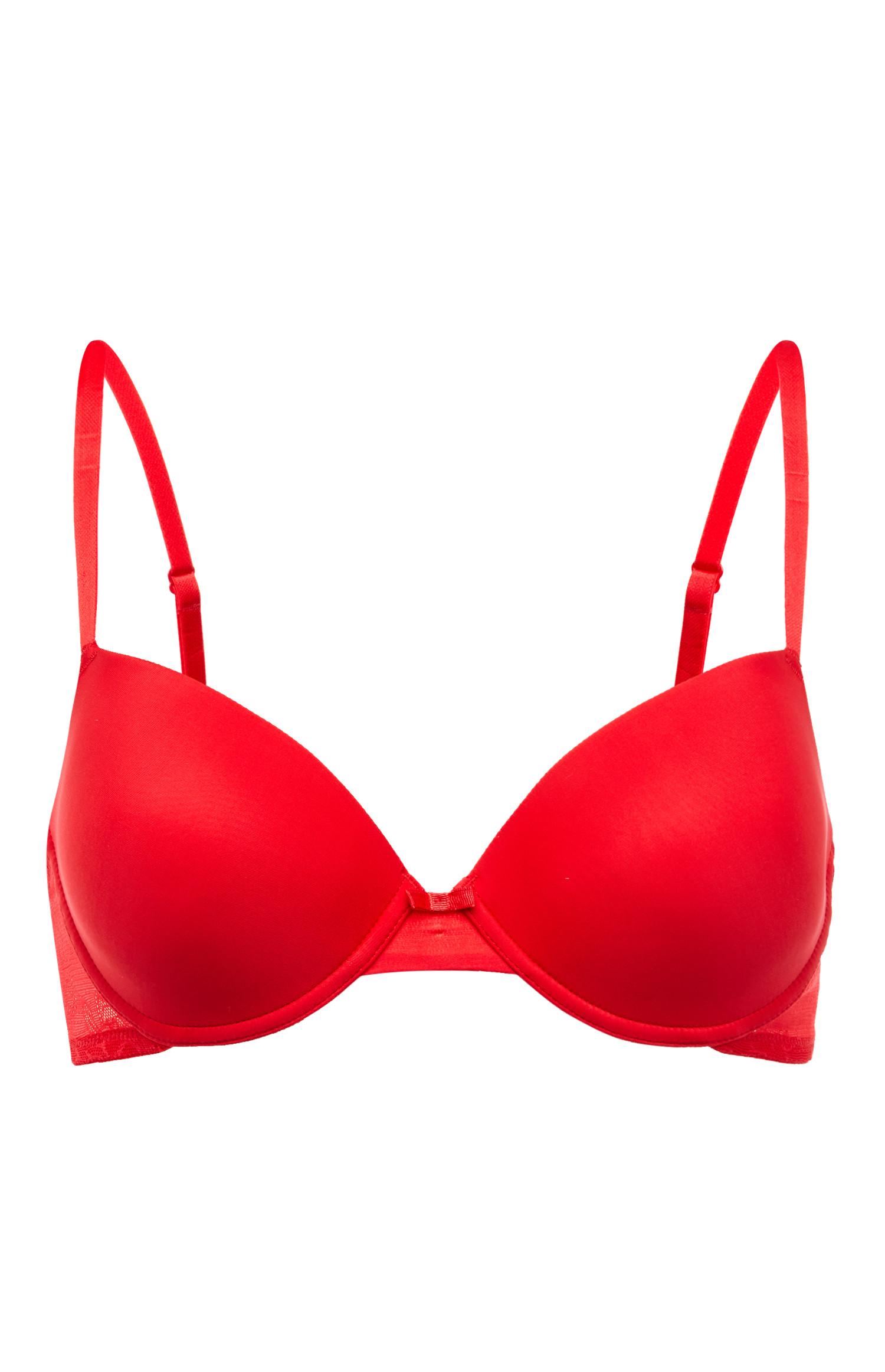 Red AD TShirt Bra Tshirt Bras Bras Lingerie & Underwear