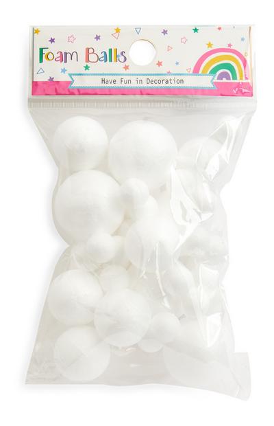 Knutselballen van foam met meerdere afmetingen