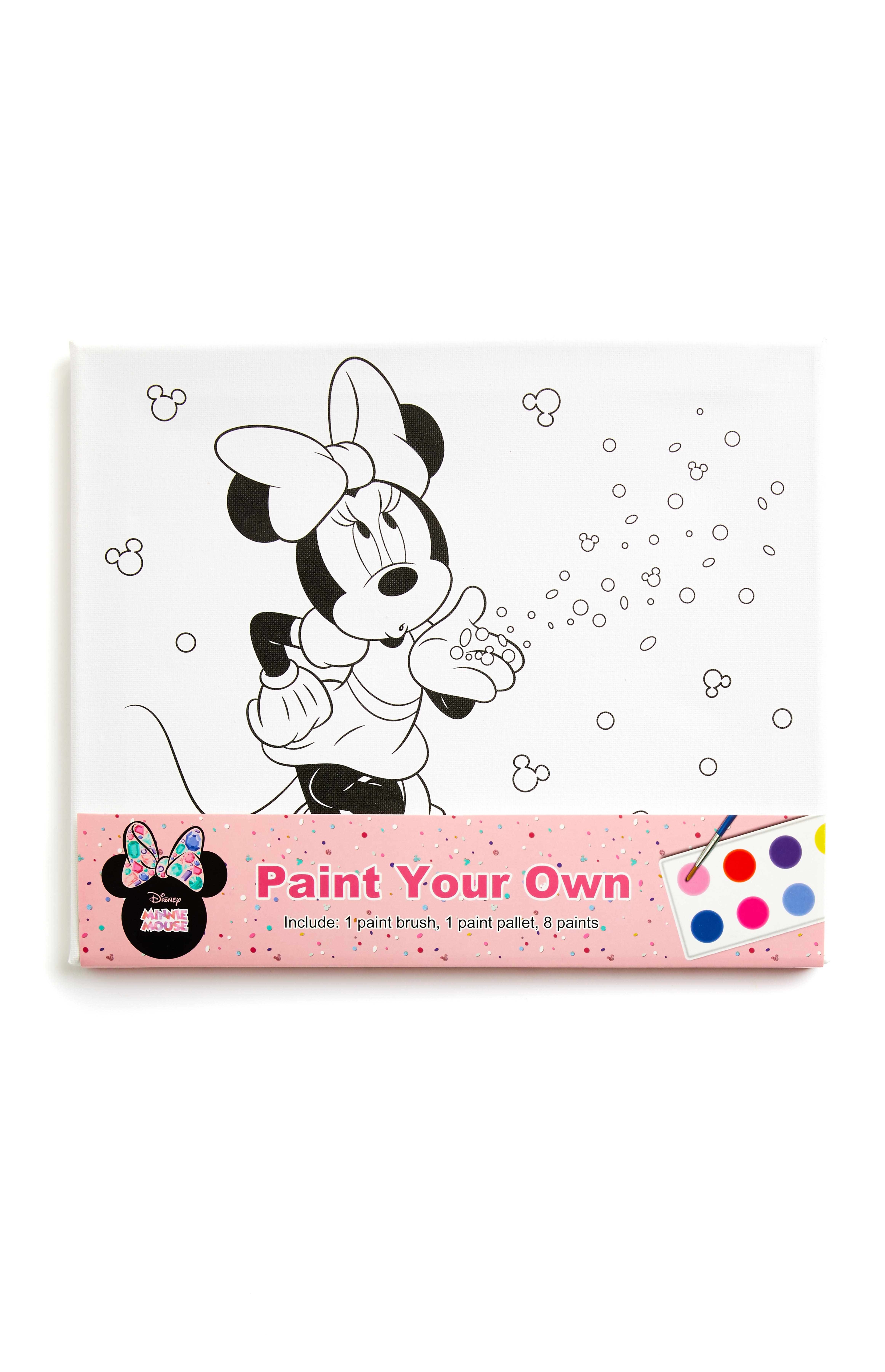 Lienzo Para Pintar Con Dibujo De Minnie Mouse De Disney Oficina Y Escritorio Todos Los Articulos Para El Hogar Articulos Para El Hogar Todos Los Productos Primark Primark Espana