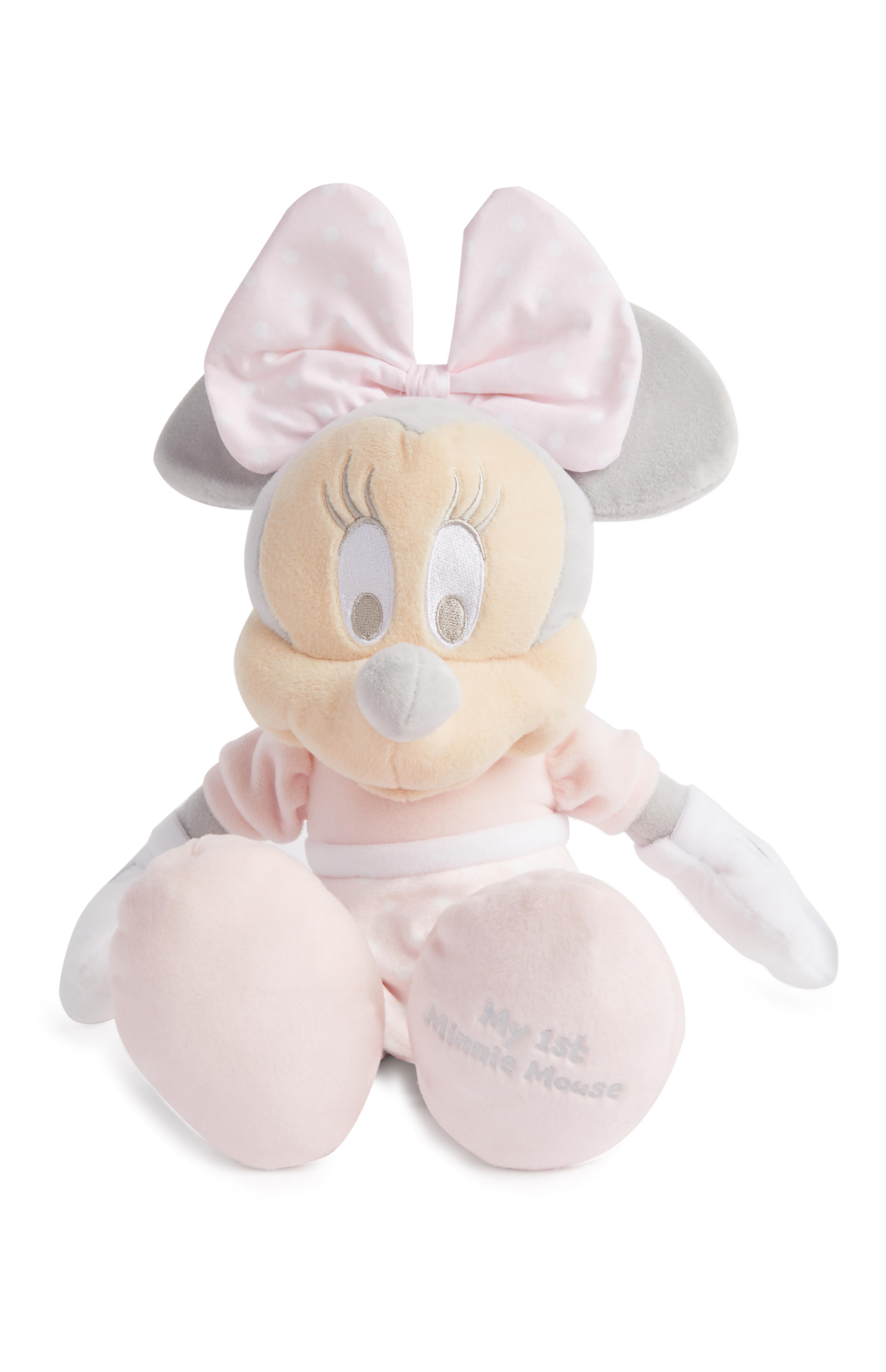 Peluche De Felpa De Minnie Mouse De Disney Para Bebe Juguetes Y Juegos Para Ninos Adornos De Temporada Articulos Para El Hogar Todos Los Productos Primark Primark Espana