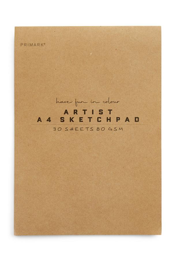 A4-Skizzenblock aus Papier für Künstler