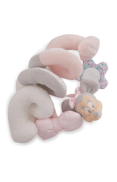 Brinquedo espiral pelúcia Disney Minnie Mouse bebé