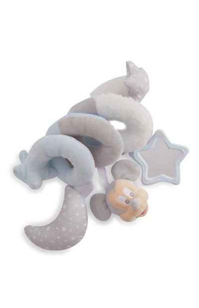Brinquedo espiral pelúcia Disney Mickey Mouse bebé